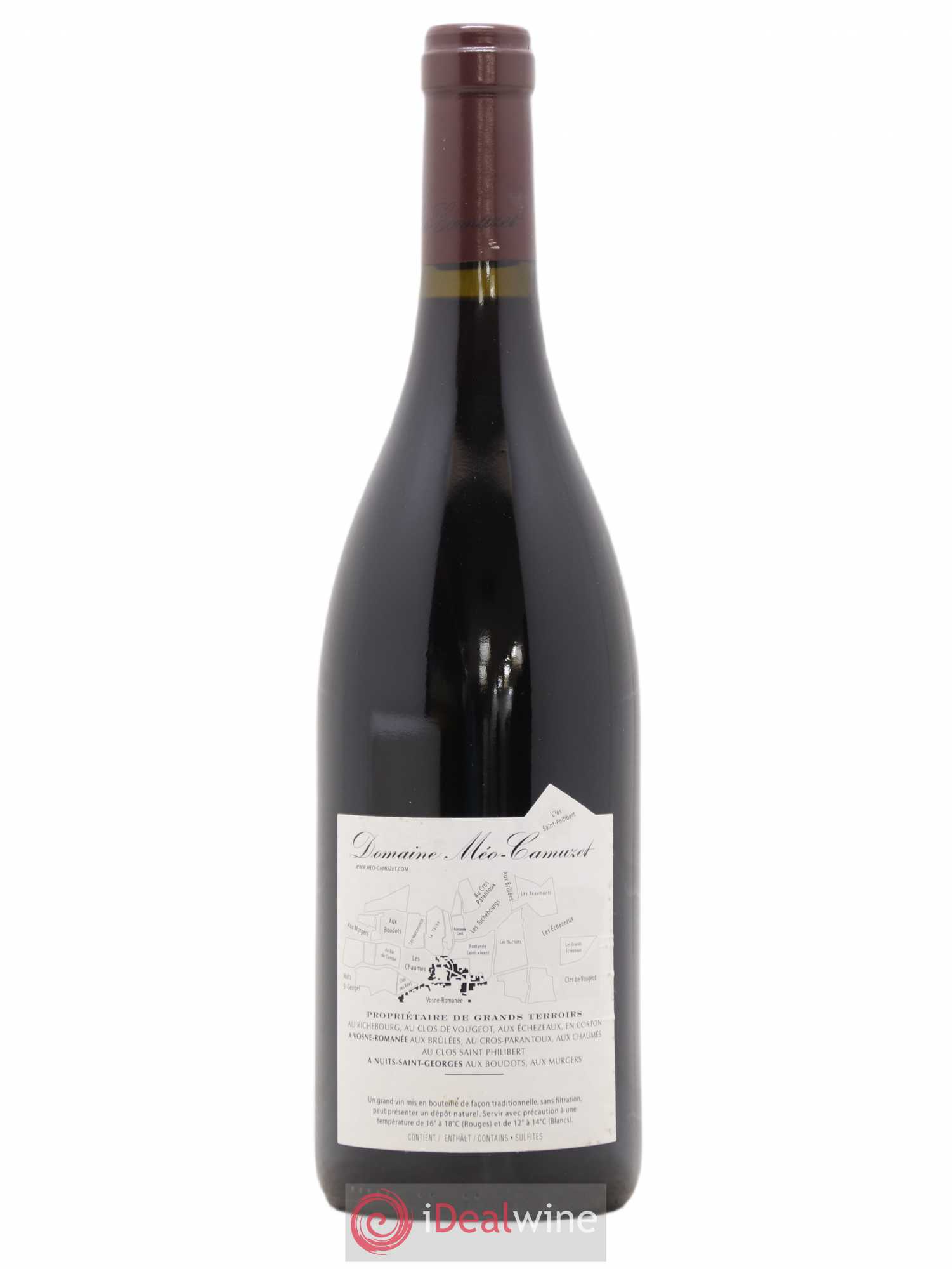 Vosne-Romanée 1er Cru Les Chaumes Méo-Camuzet (Domaine) 2014 - Lot de 1 bouteille - 1