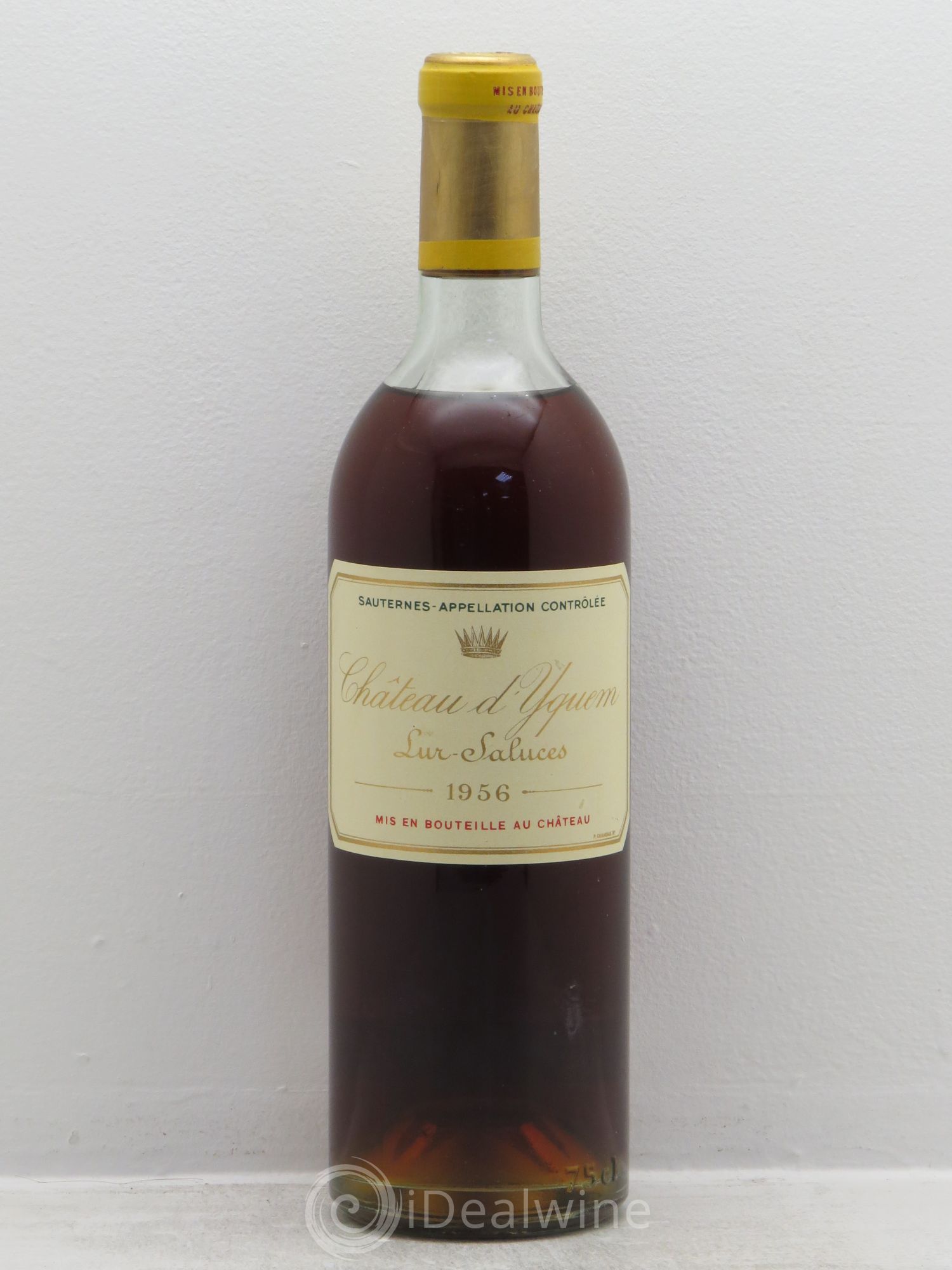 Château d' Yquem 1er Cru Classé Supérieur 1956 - Lotto di 1 bottiglia - 0