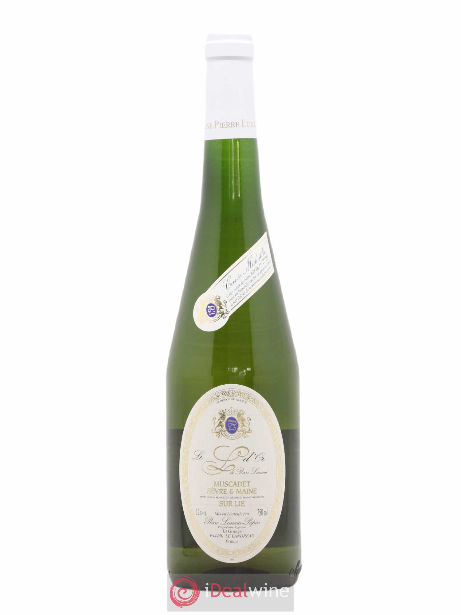 Muscadet-Sèvre-et-Maine L D'Or Luneau-Papin 2010 - Lot de 1 bouteille - 0