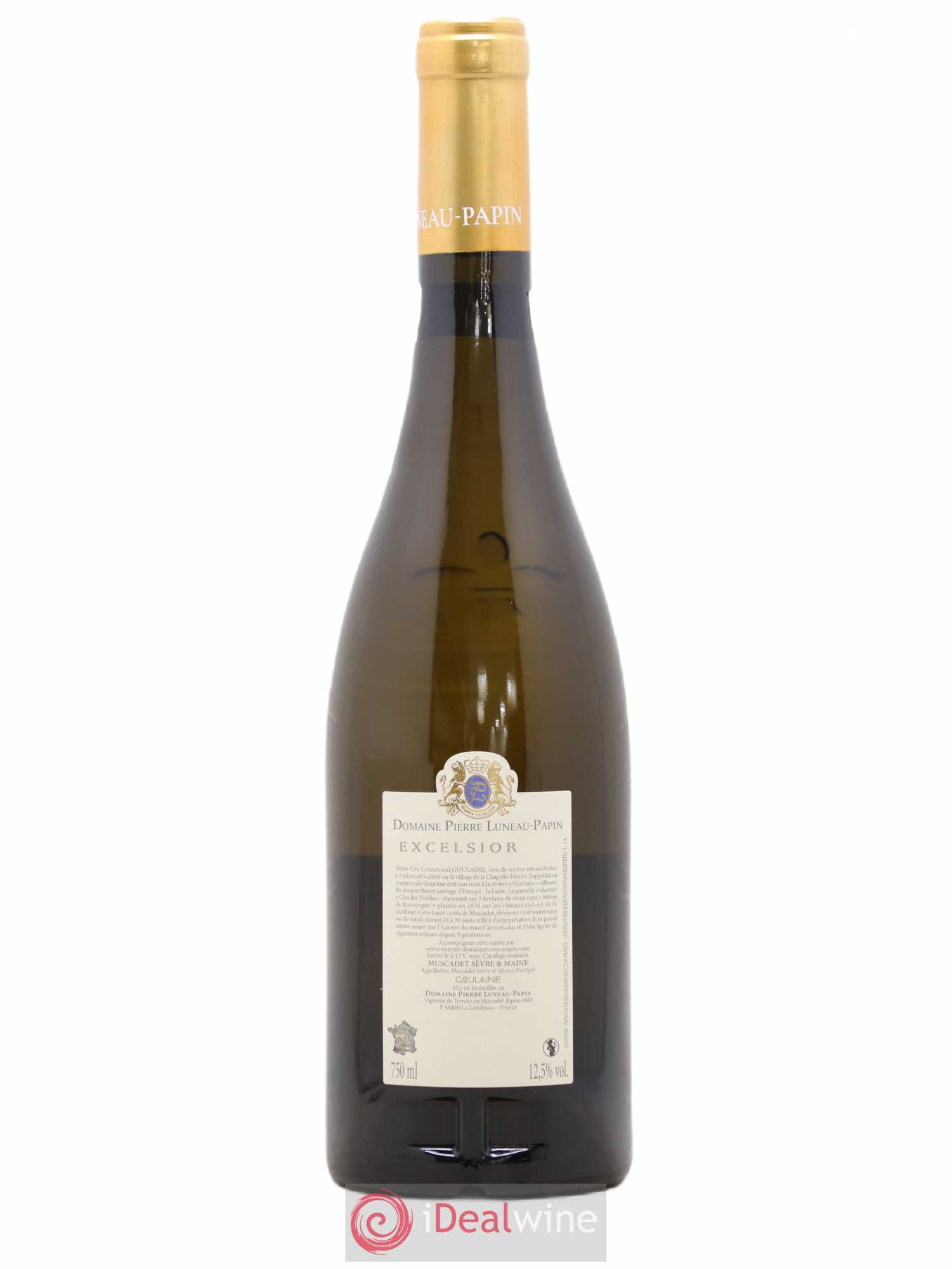 Muscadet-Sèvre-et-Maine Cru Goulaine Excelsior Luneau-Papin 2014 - Lot de 1 bouteille - 1