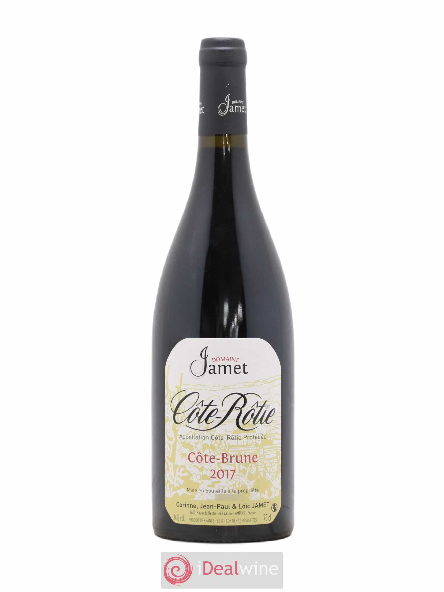 Côte-Rôtie Côte Brune Jamet (Domaine) 2017 - Lot de 1 bouteille - 0