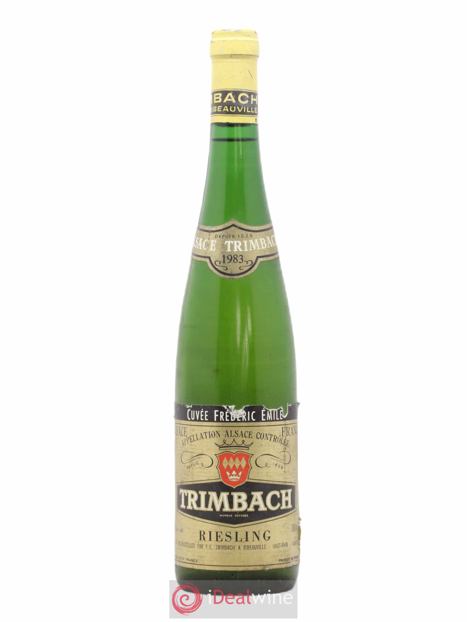 Alsace Riesling Cuvée Frédéric Emile Trimbach (Domaine) 1983 - Lot de 1 bouteille - 0
