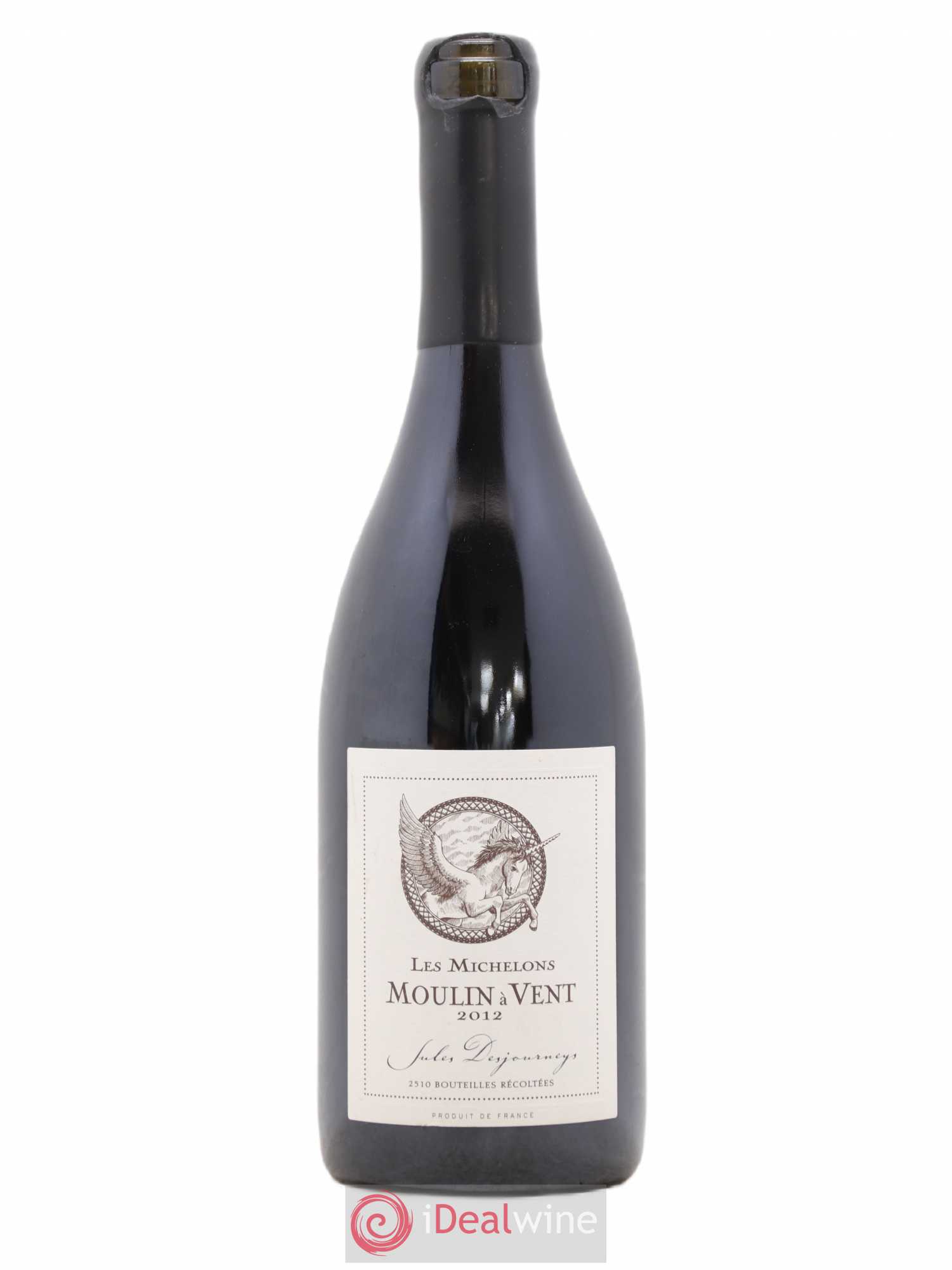 Moulin-à-Vent Les Michelons Jules Desjourneys 2012 - Lot de 1 bouteille - 0