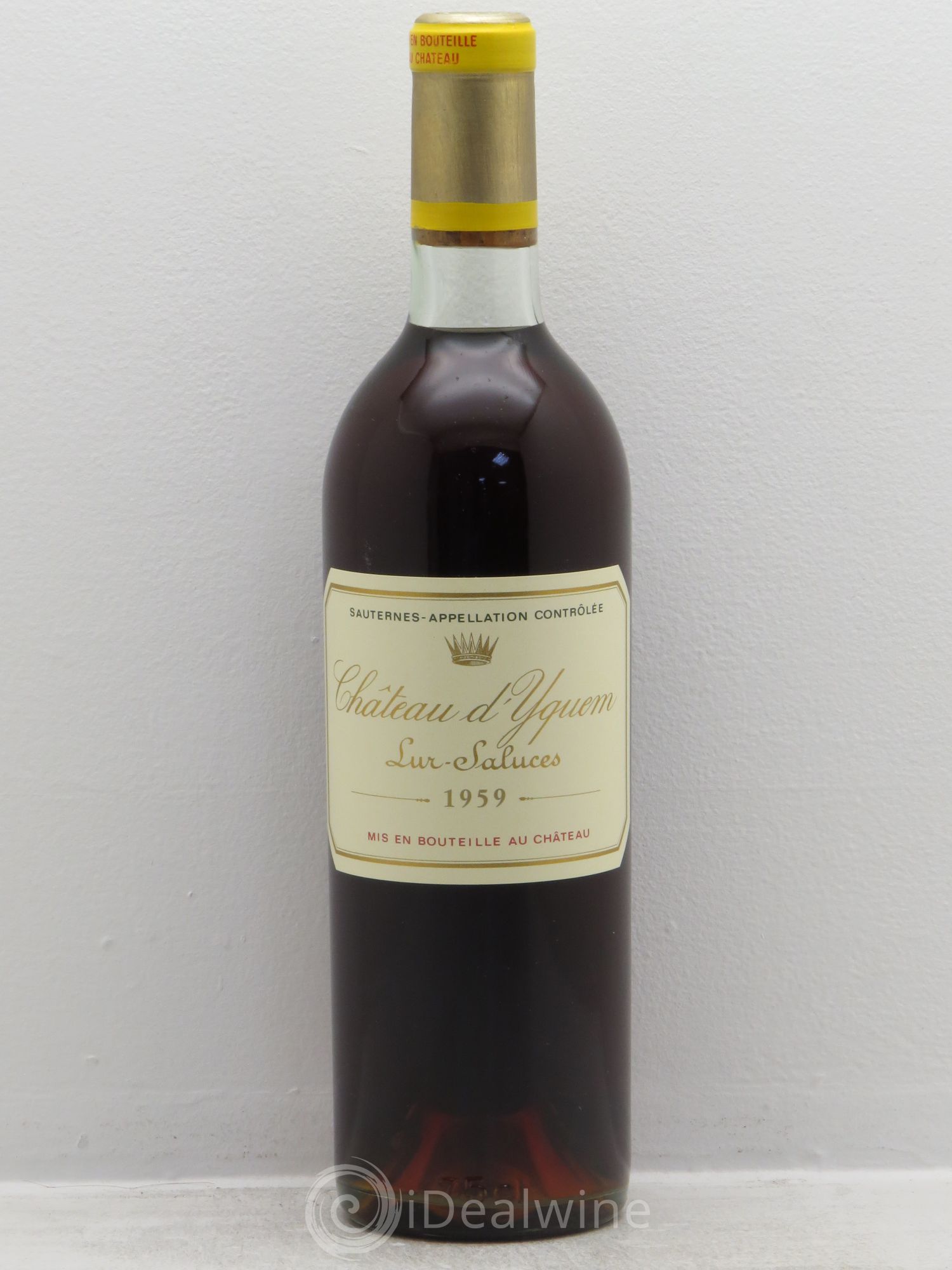 Château d' Yquem 1er Cru Classé Supérieur 1959 - Lotto di 1 bottiglia - 0