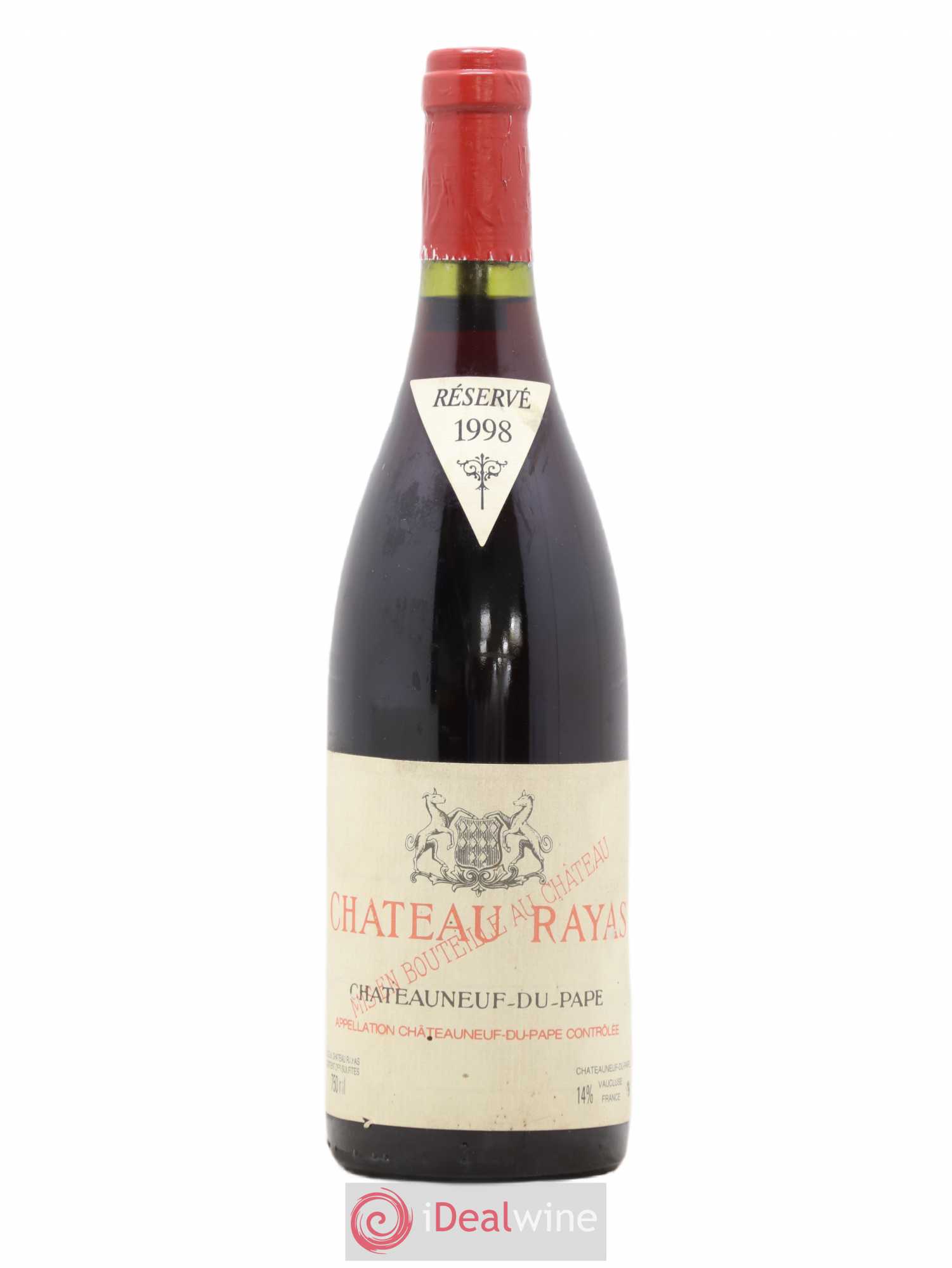 Châteauneuf-du-Pape Château Rayas Emmanuel Reynaud 1998 - Lot de 1 bouteille - 0