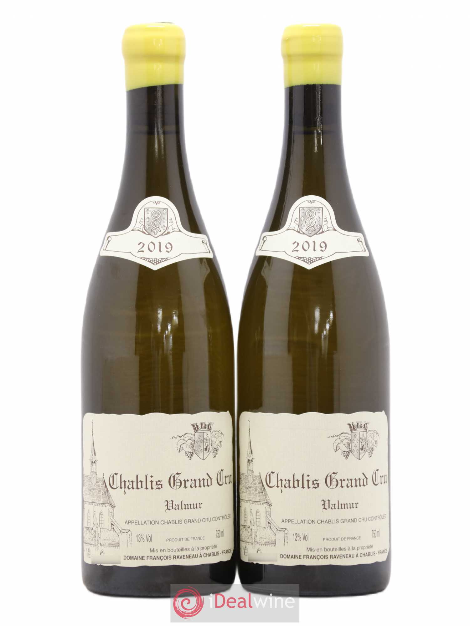 Chablis Grand Cru Valmur Raveneau (Domaine) 2019 - Lot de 2 bouteilles - 0