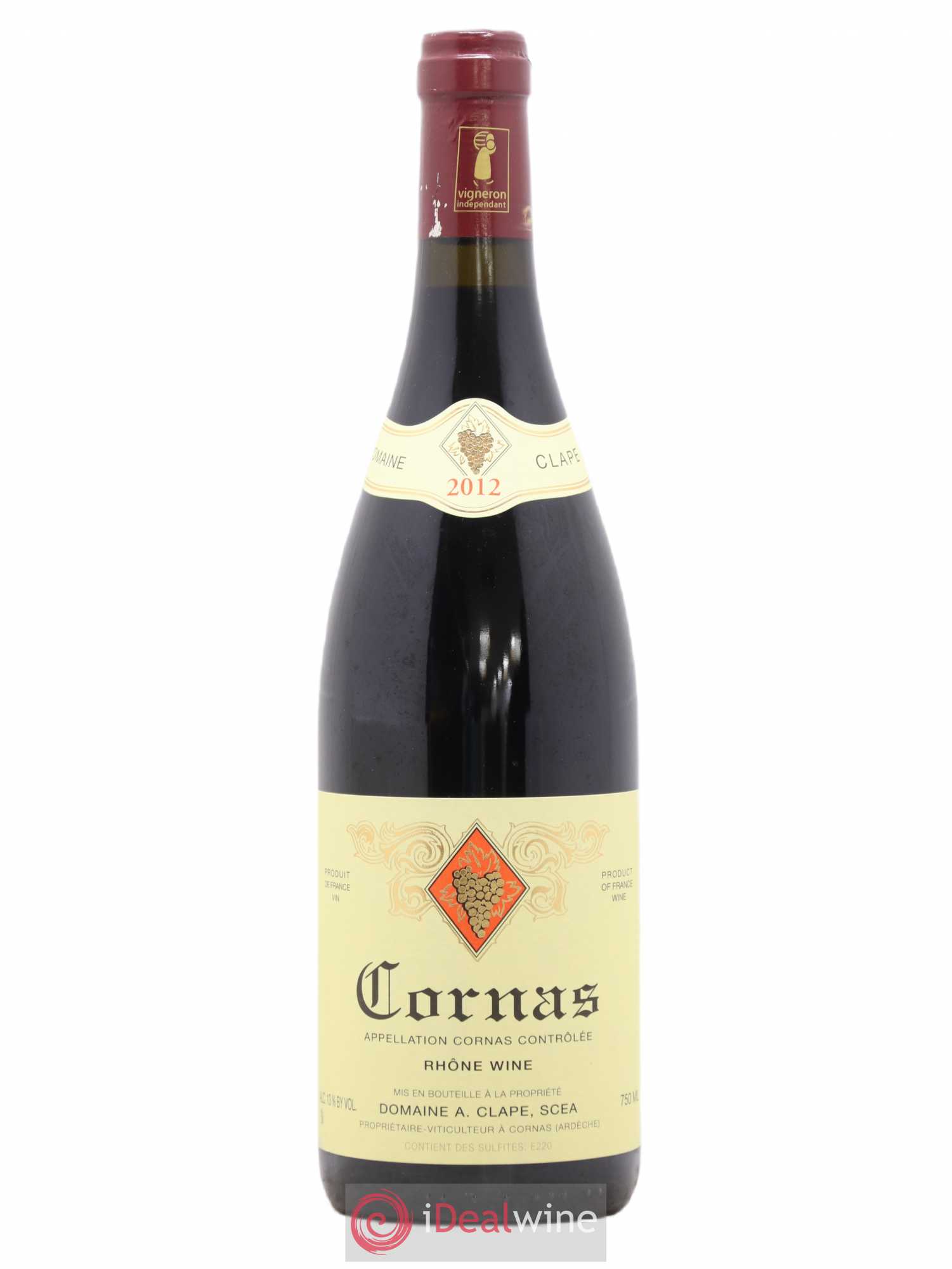 Cornas Auguste Clape 2012 - Lot de 1 bouteille - 0