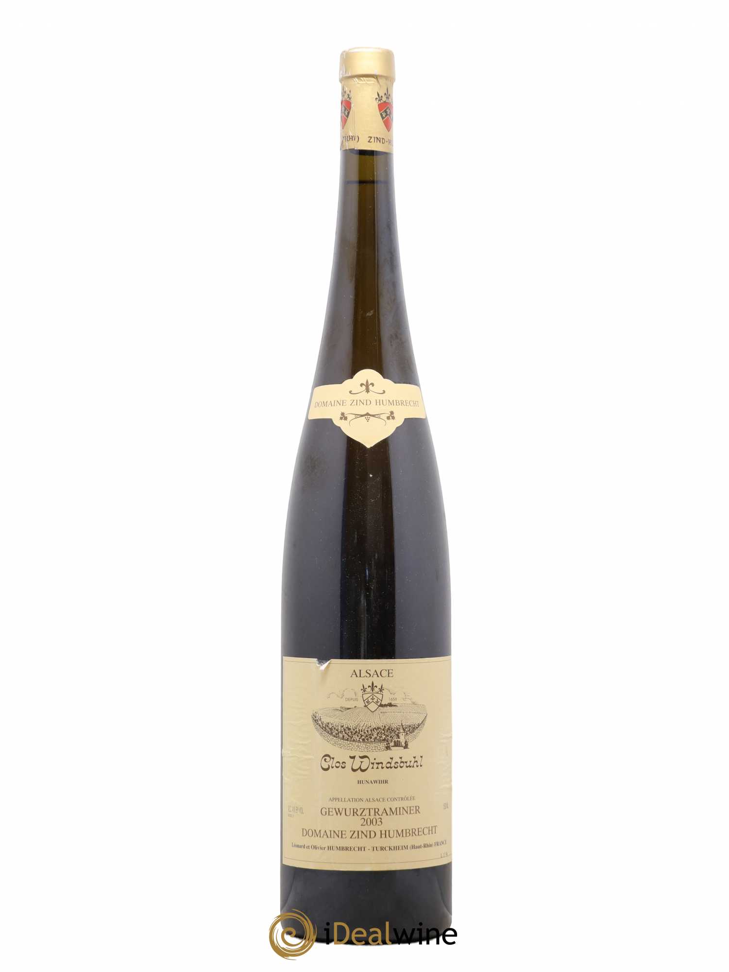 Alsace Gewurztraminer Clos Windsbuhl Zind-Humbrecht (Domaine) 2003 - Lot de 1 magnum - 0