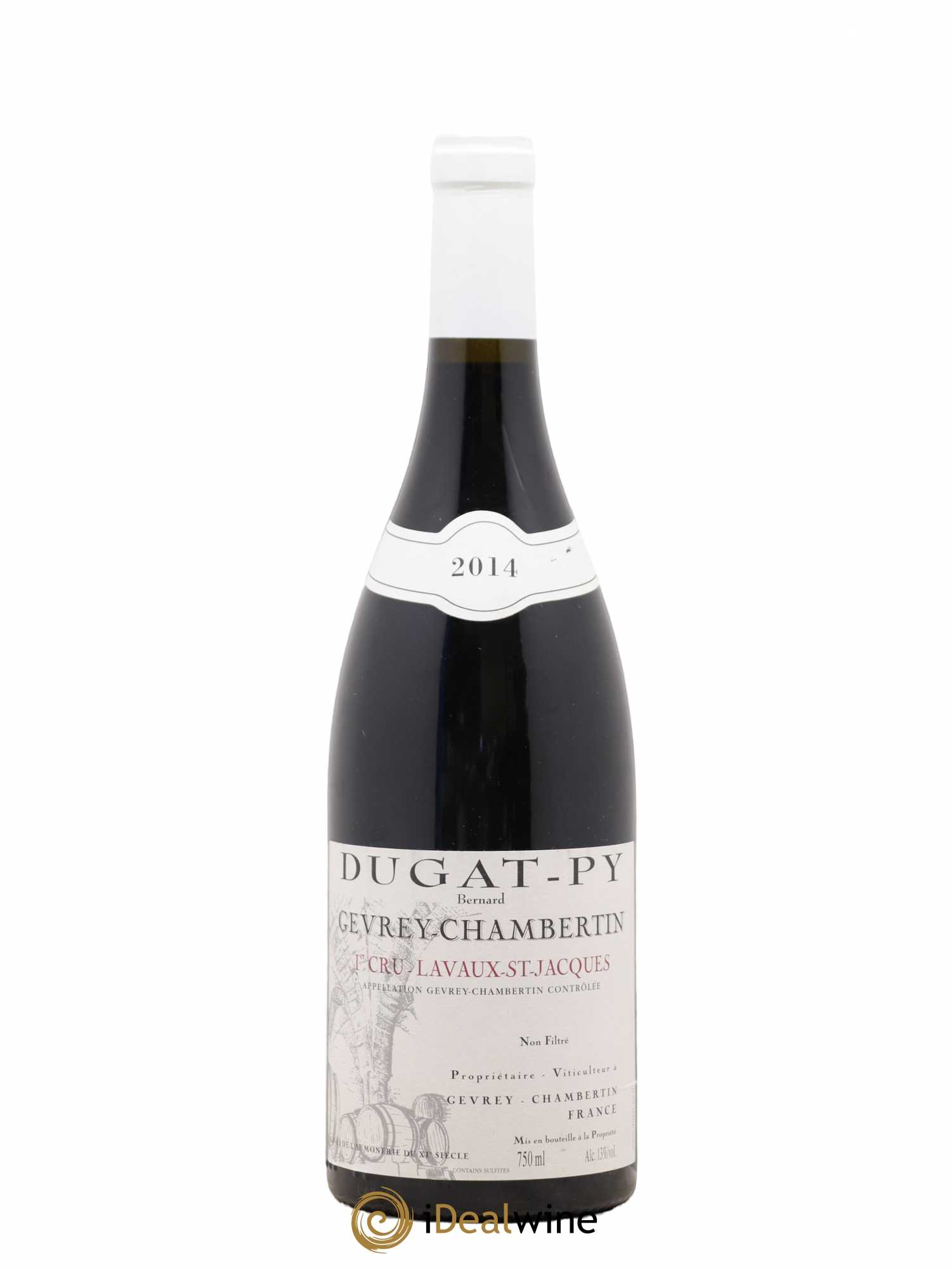 Gevrey-Chambertin 1er Cru Lavaux Saint Jacques Dugat-Py 2014 - Lot de 1 bouteille - 0