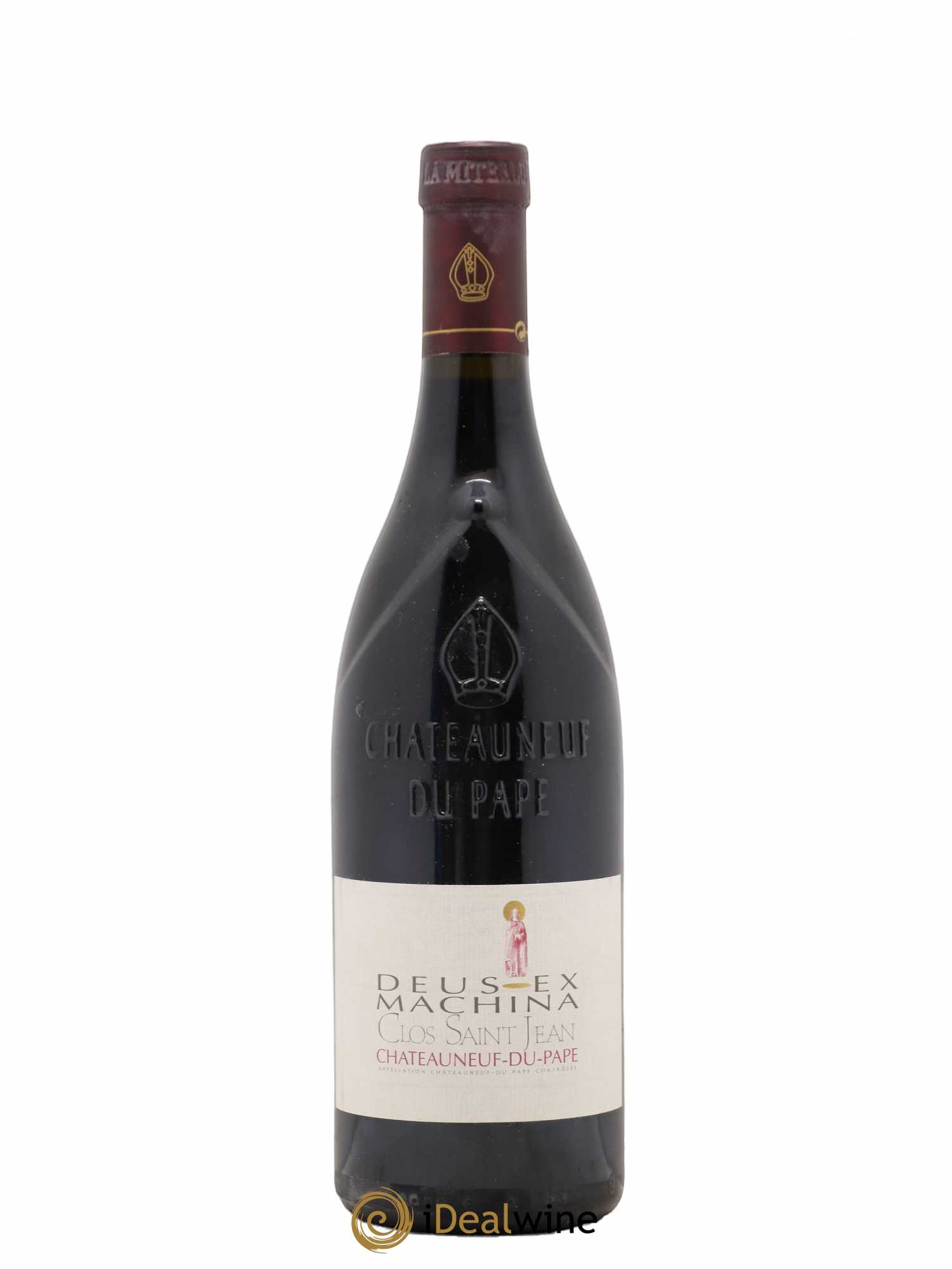Châteauneuf-du-Pape Clos Saint-Jean Deus Ex Machina Pascal et Vincent Maurel 2008 - Lot de 1 bouteille - 0