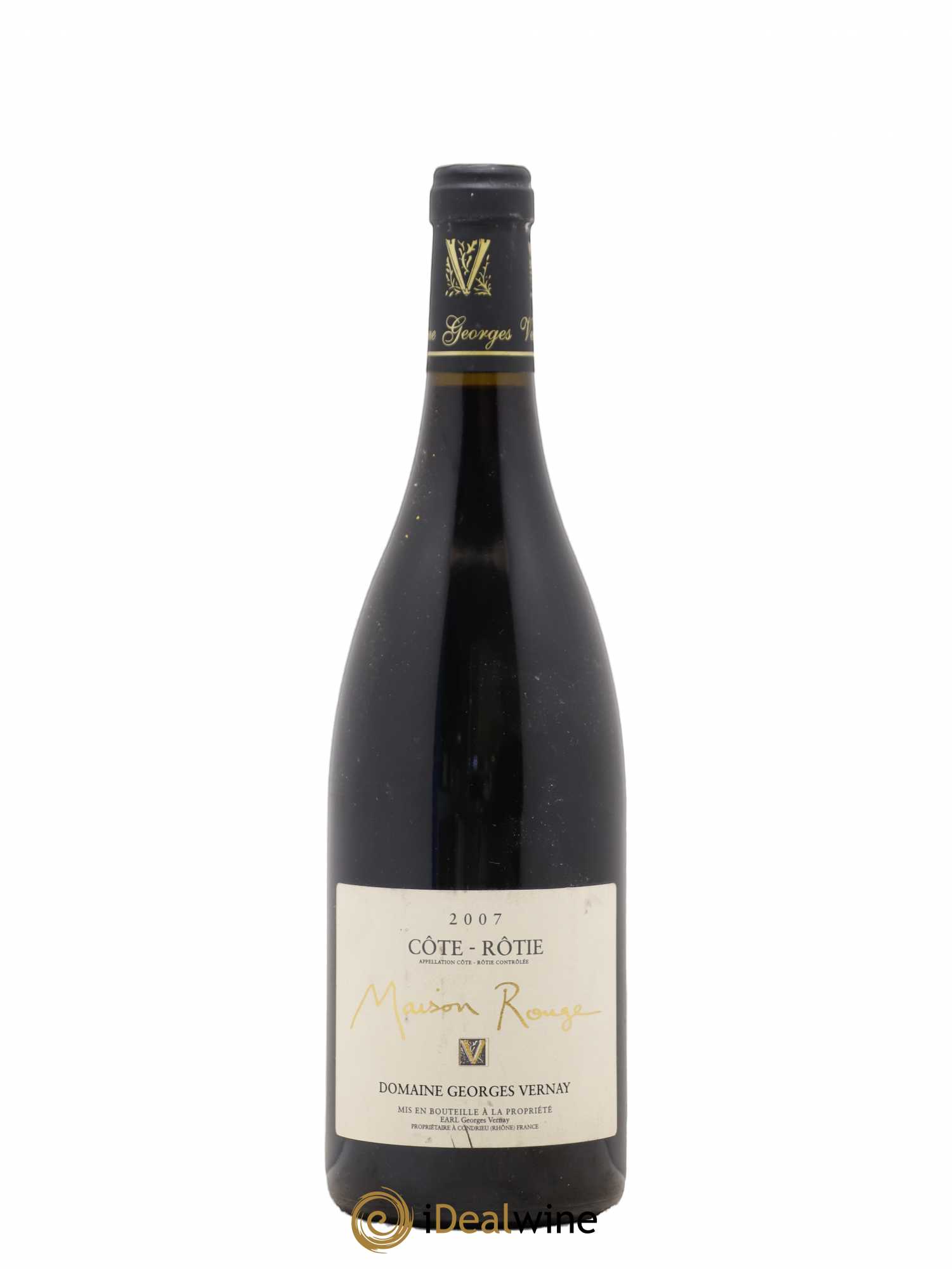 Côte-Rôtie Maison Rouge Georges Vernay 2007 - Lot de 1 bouteille - 0
