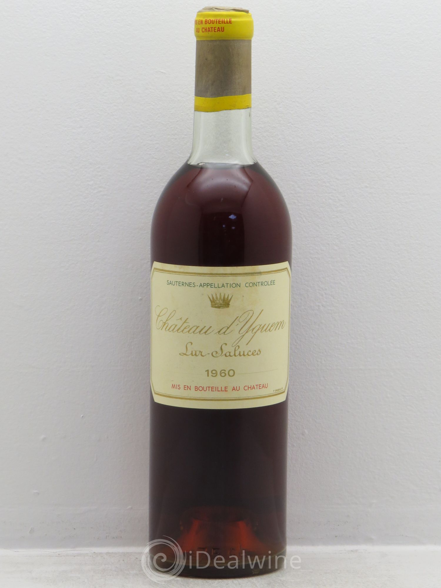 Château d' Yquem 1er Cru Classé Supérieur 1960 - Lotto di 1 bottiglia - 0
