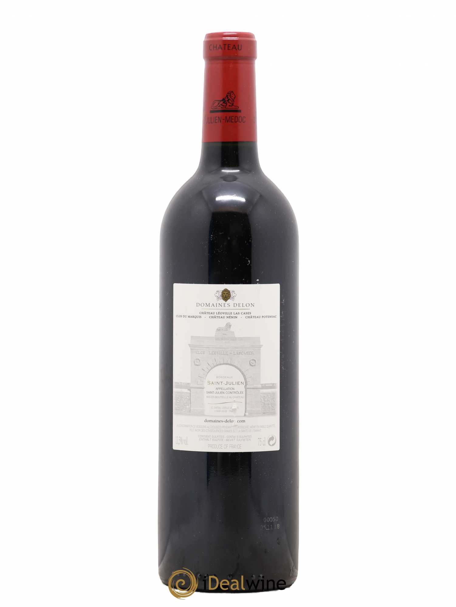 Château Léoville Las Cases 2ème Grand Cru Classé 2016 - Lot de 1 bouteille - 1