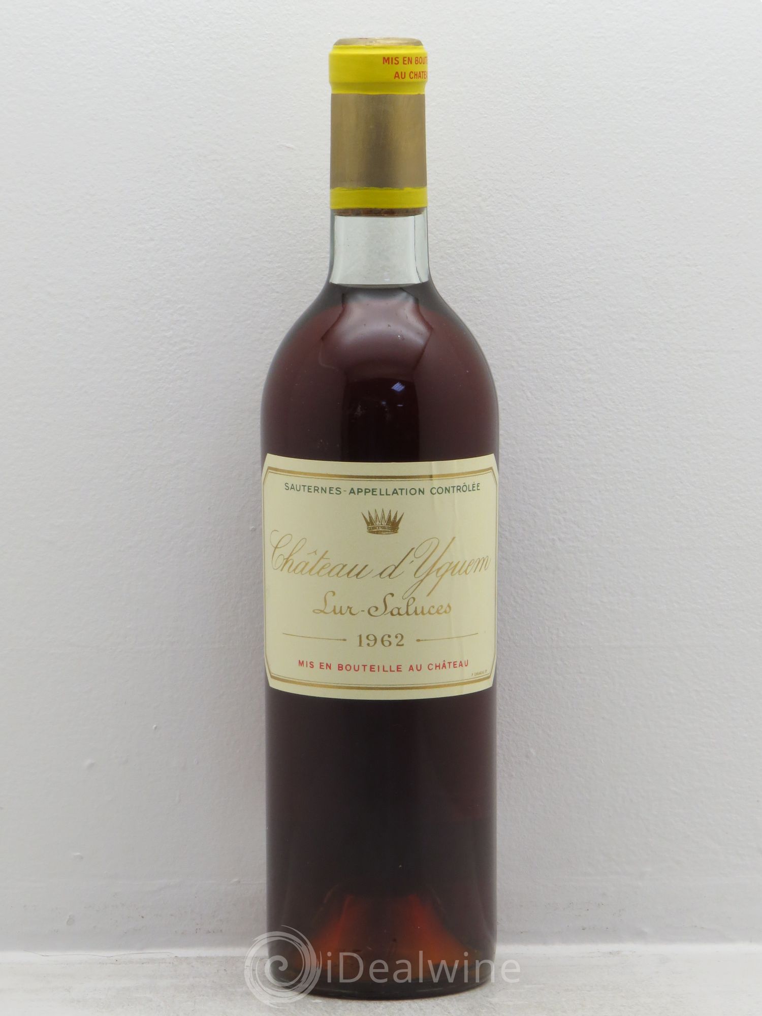 Château d' Yquem 1er Cru Classé Supérieur 1962 - Lotto di 1 bottiglia - 0