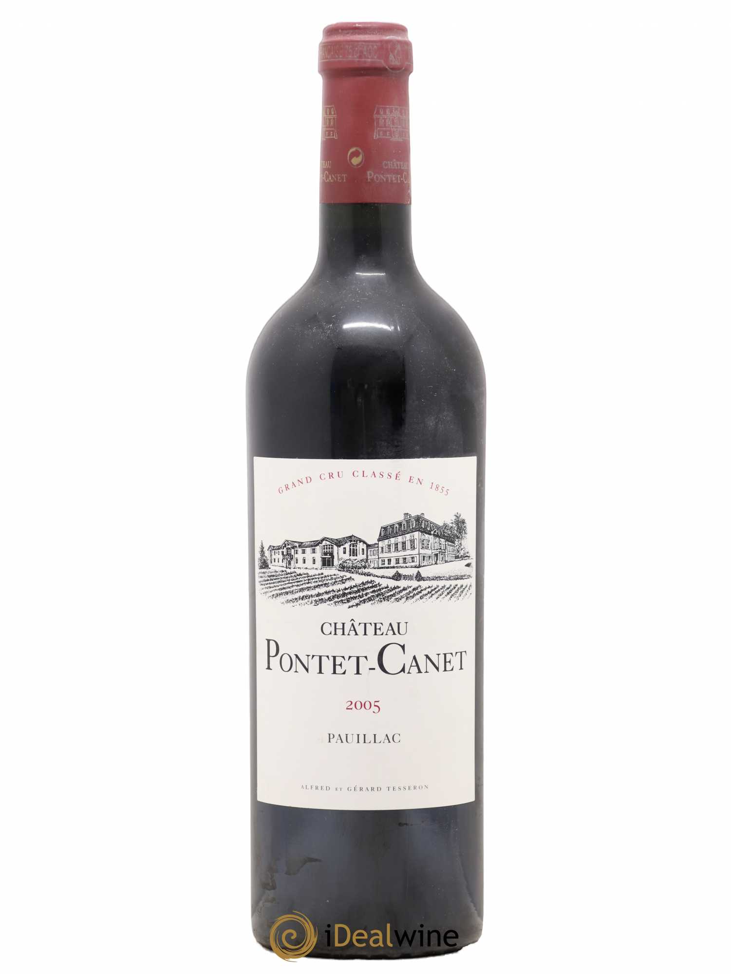Château Pontet Canet 5ème Grand Cru Classé 2005 - Lot de 1 bouteille - 0