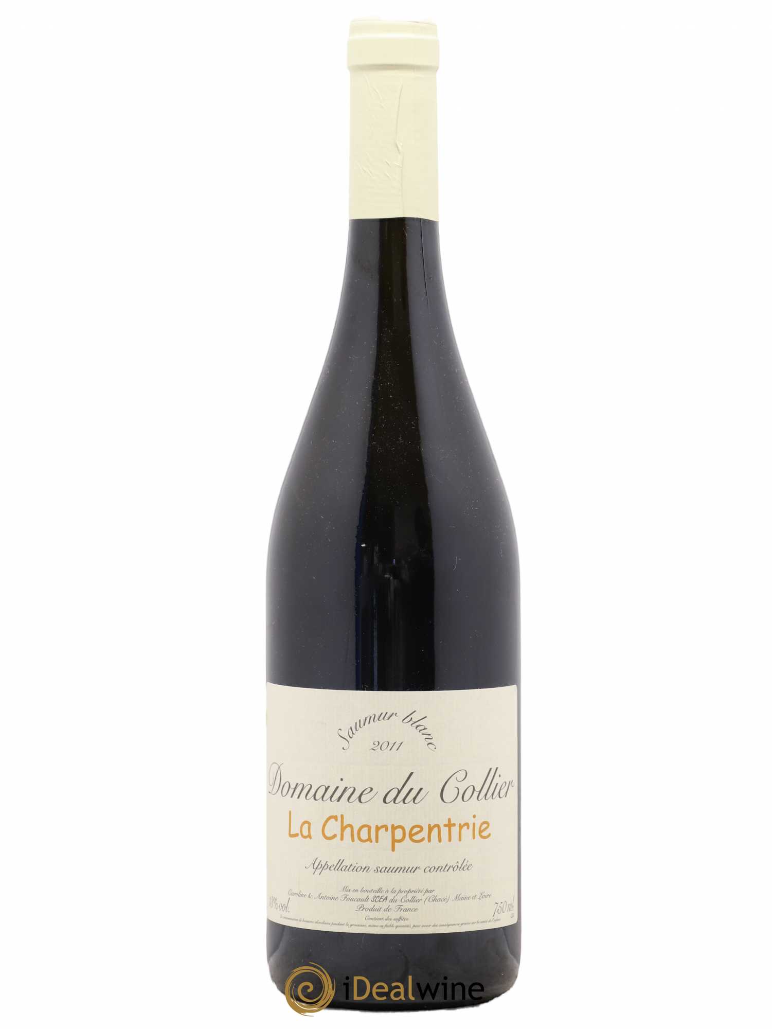Saumur La Charpentrie Domaine du Collier 2011 - Lot de 1 bouteille - 0
