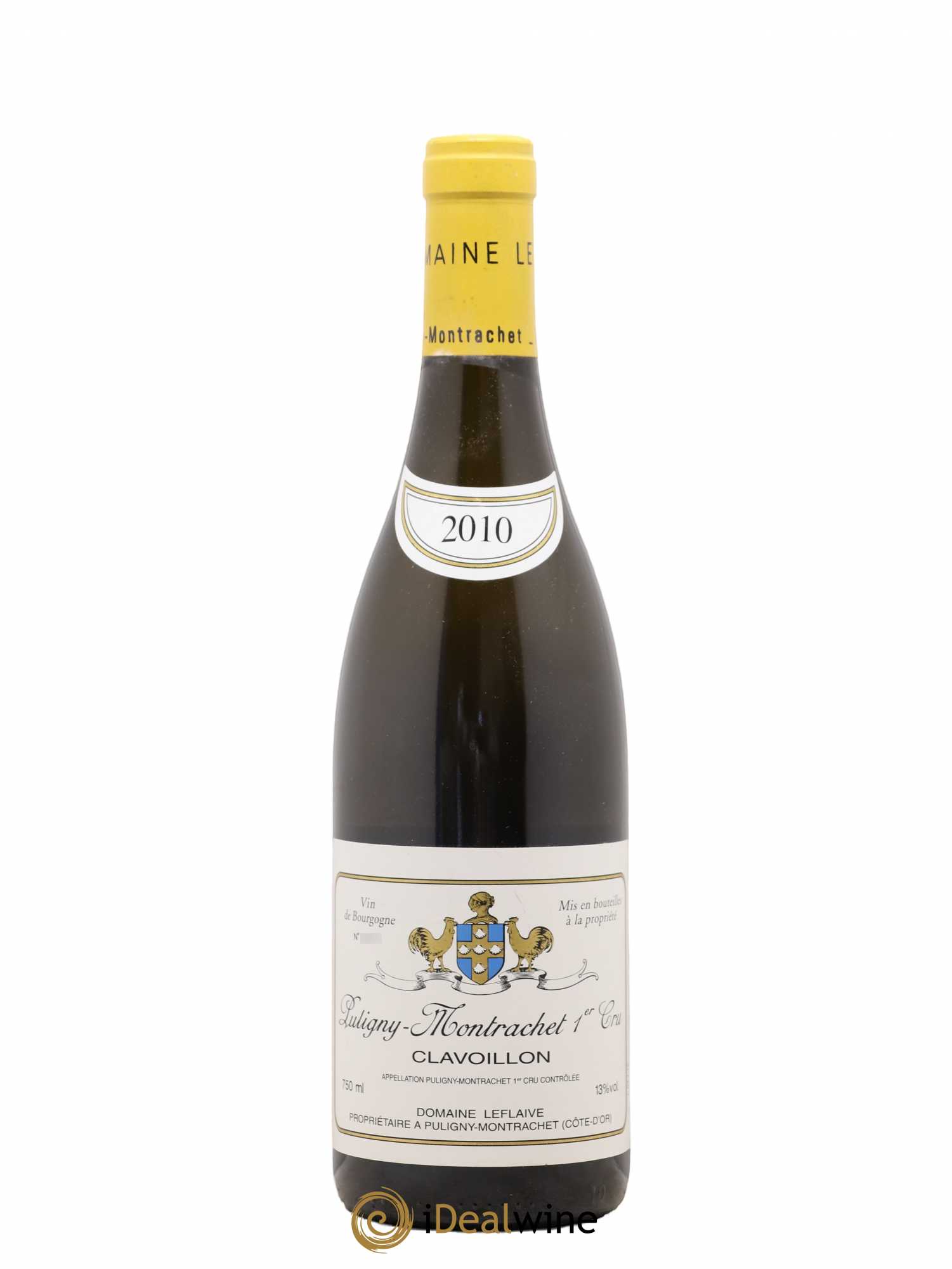 Puligny-Montrachet 1er Cru Clavoillon Leflaive (Domaine) 2010 - Lot de 1 bouteille - 0