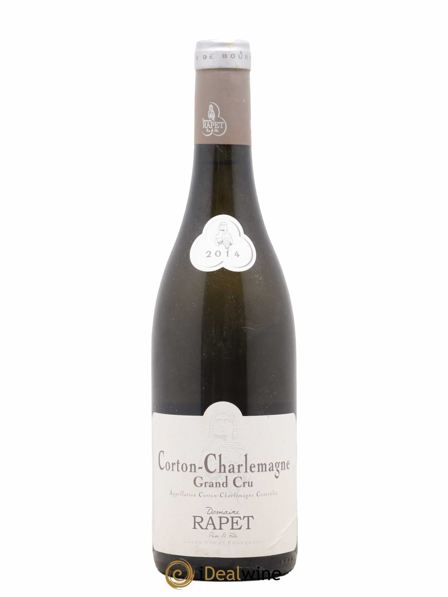 Corton-Charlemagne Grand Cru Rapet Père & Fils 2014 - Lot de 1 bouteille - 0