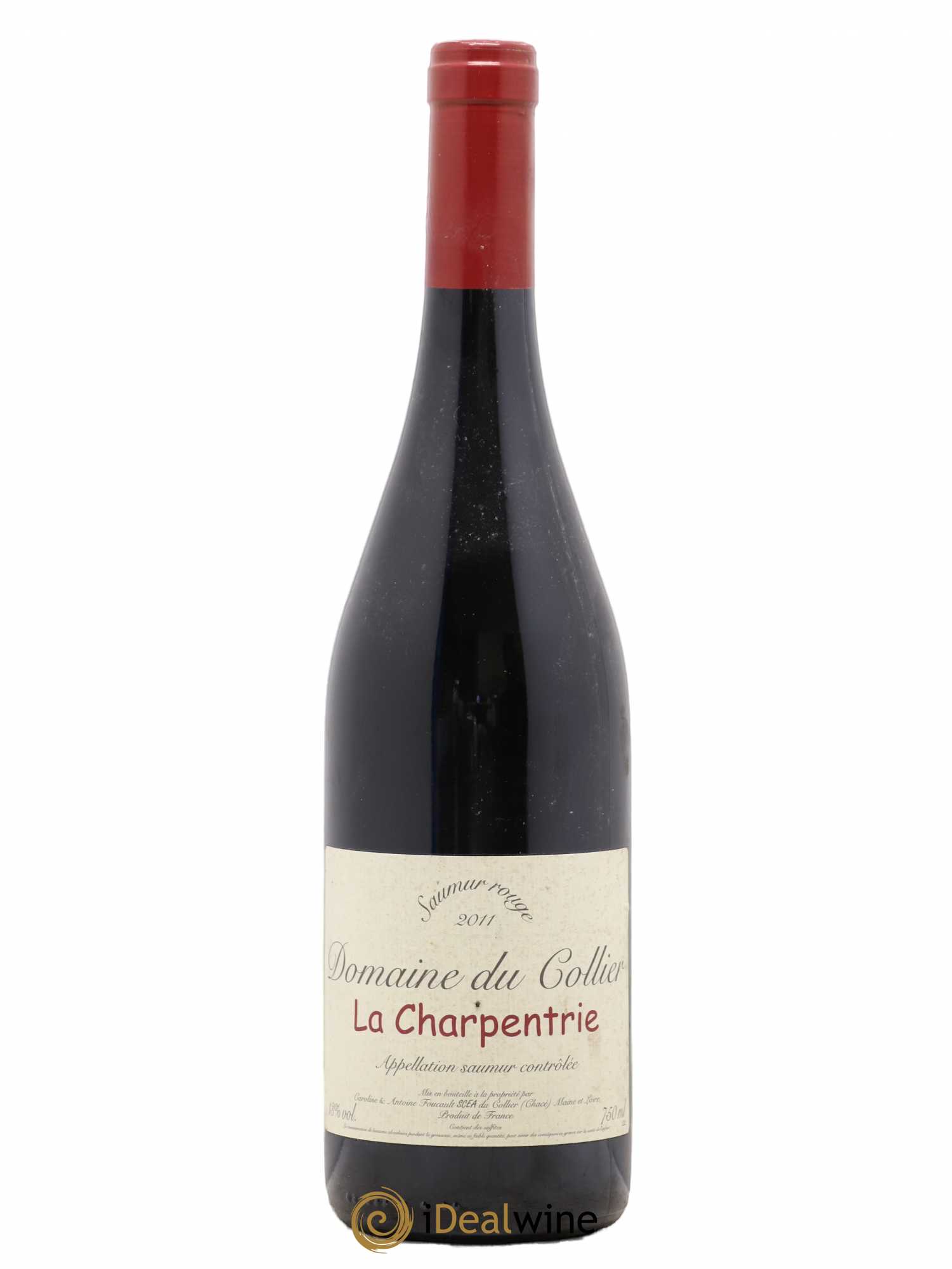 Saumur La Charpentrie Domaine du Collier 2011 - Lot de 1 bouteille - 0