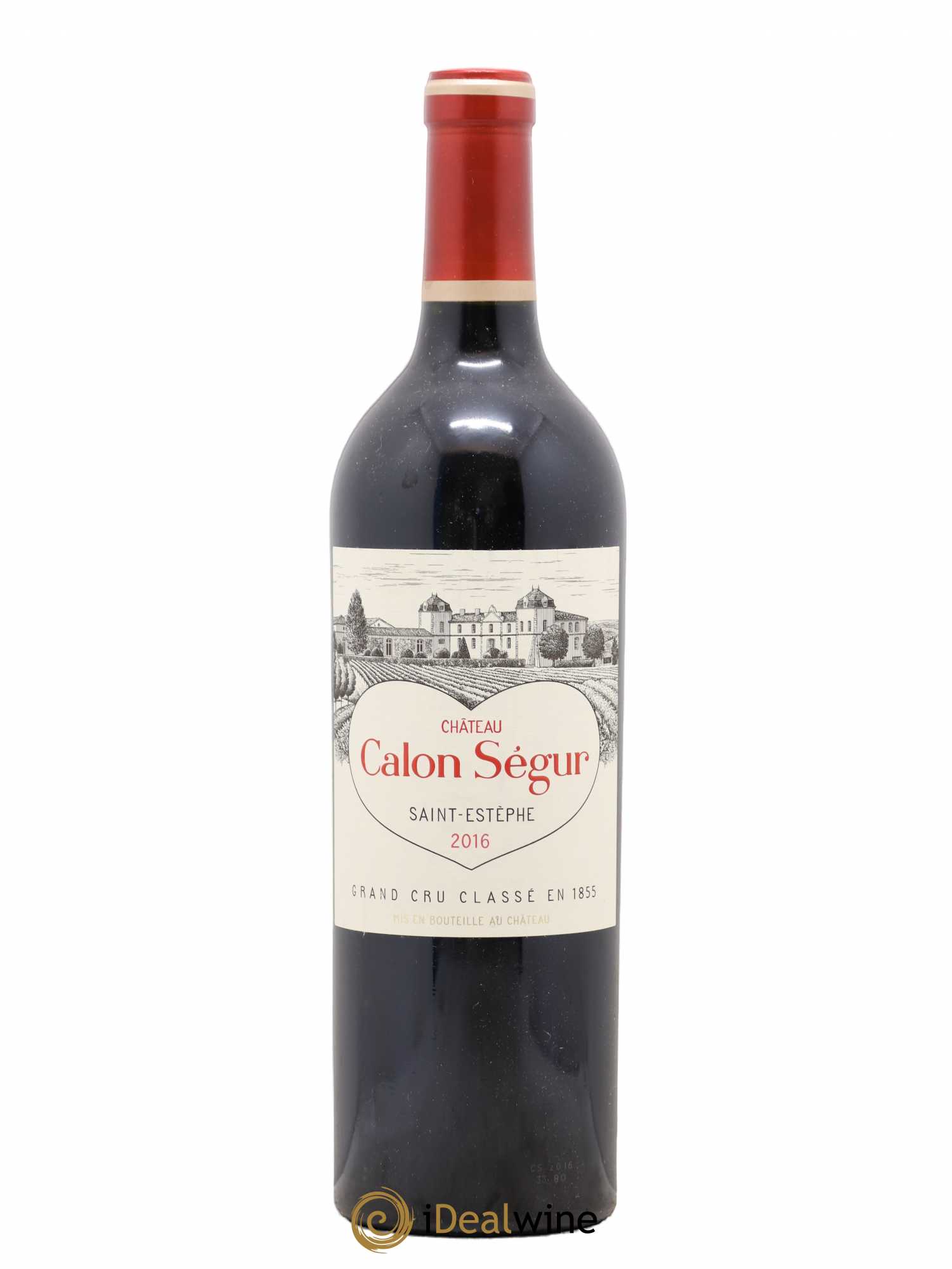 Château Calon Ségur 3ème Grand Cru Classé 2016 - Lot de 1 bouteille - 0