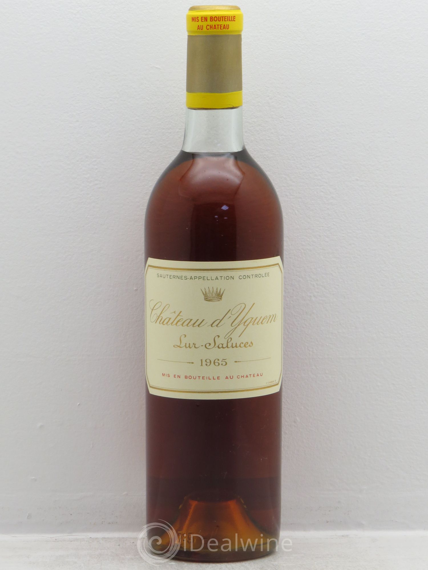 Château d' Yquem 1er Cru Classé Supérieur 1965 - Lotto di 1 bottiglia - 0