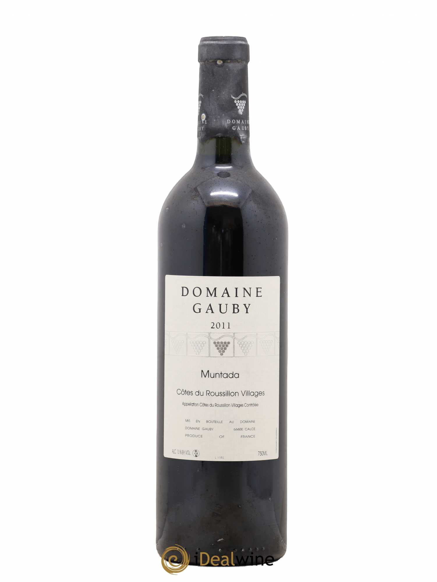 Côtes Catalanes (anciennement Côtes du Roussillon Villages) La Muntada Gauby (Domaine) 2011 - Lot de 1 bouteille - 0