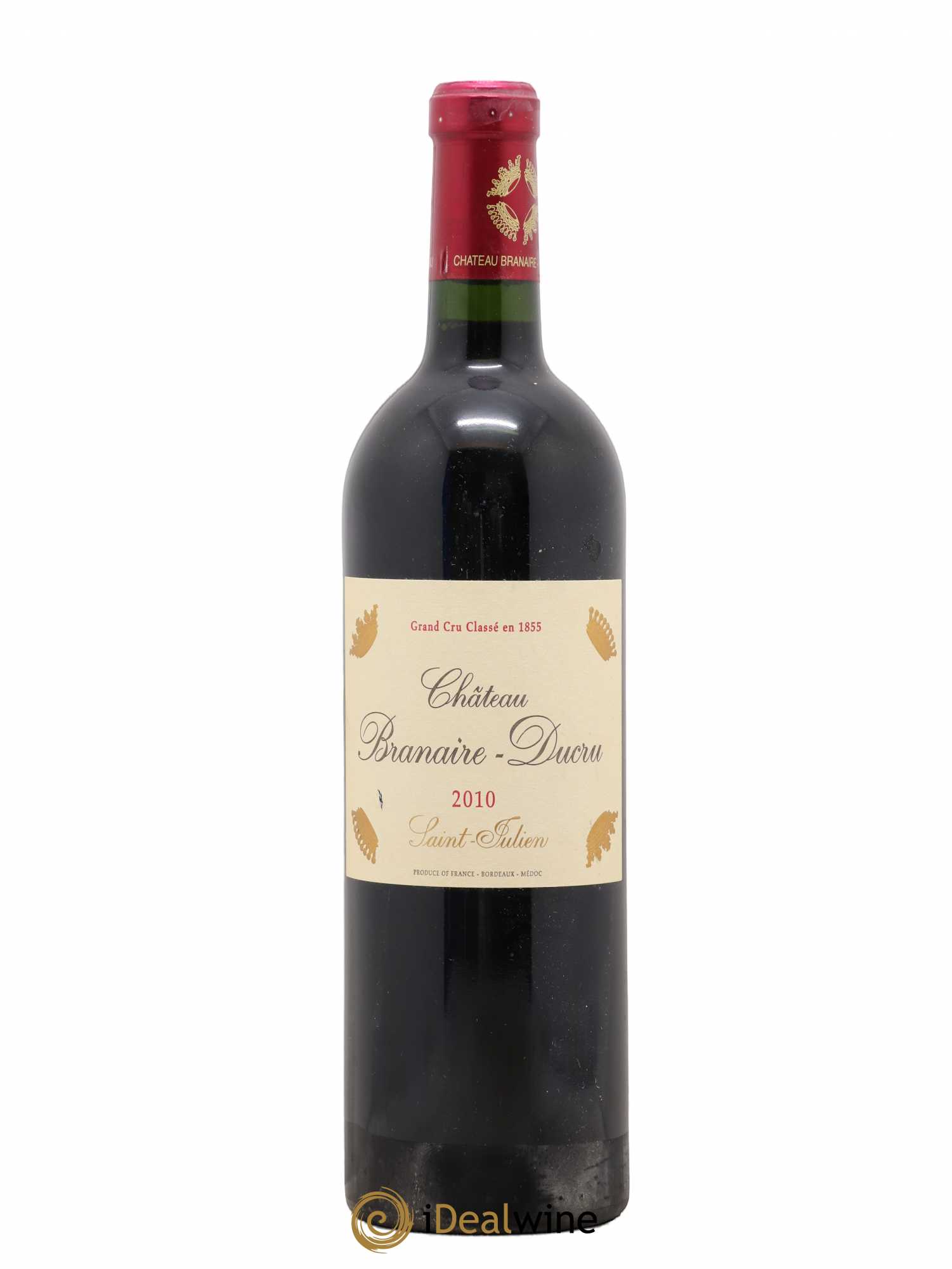 Château Branaire Ducru 4ème Grand Cru Classé 2010 - Lot de 1 bouteille - 0