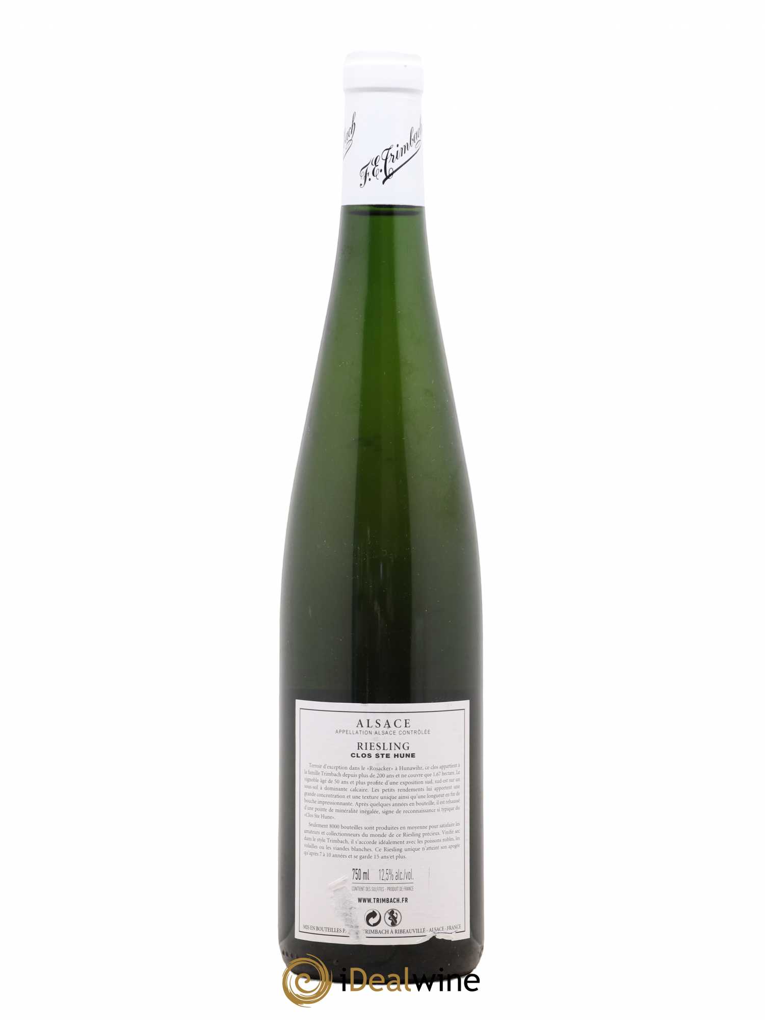 Alsace Riesling Clos Sainte-Hune Trimbach (Domaine) 2012 - Lot de 1 bouteille - 1