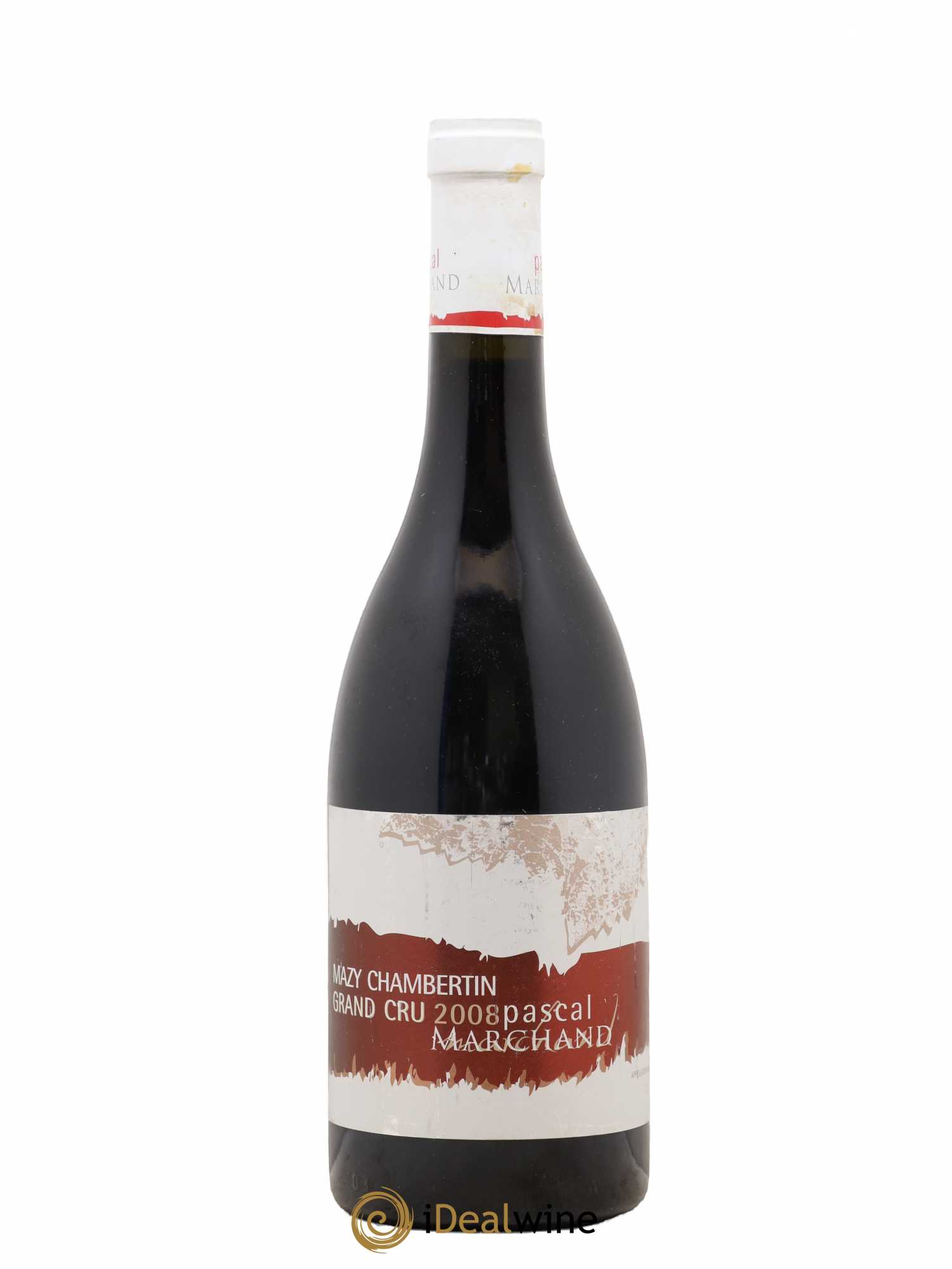 Mazis-Chambertin Grand Cru Pascal Marchand 2008 - Lot de 1 bouteille - 0