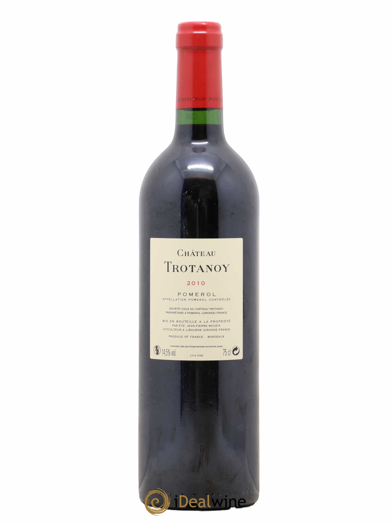 Château Trotanoy 2010 - Lot de 1 bouteille - 1