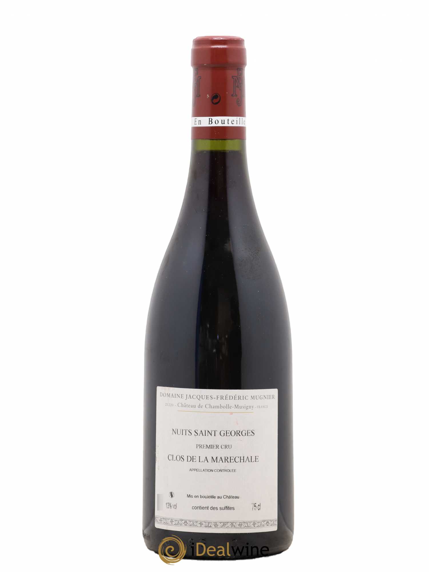 Nuits-Saint-Georges 1er Cru Clos de La Maréchale Jacques-Frédéric Mugnier 2014 - Lot de 1 bouteille - 1