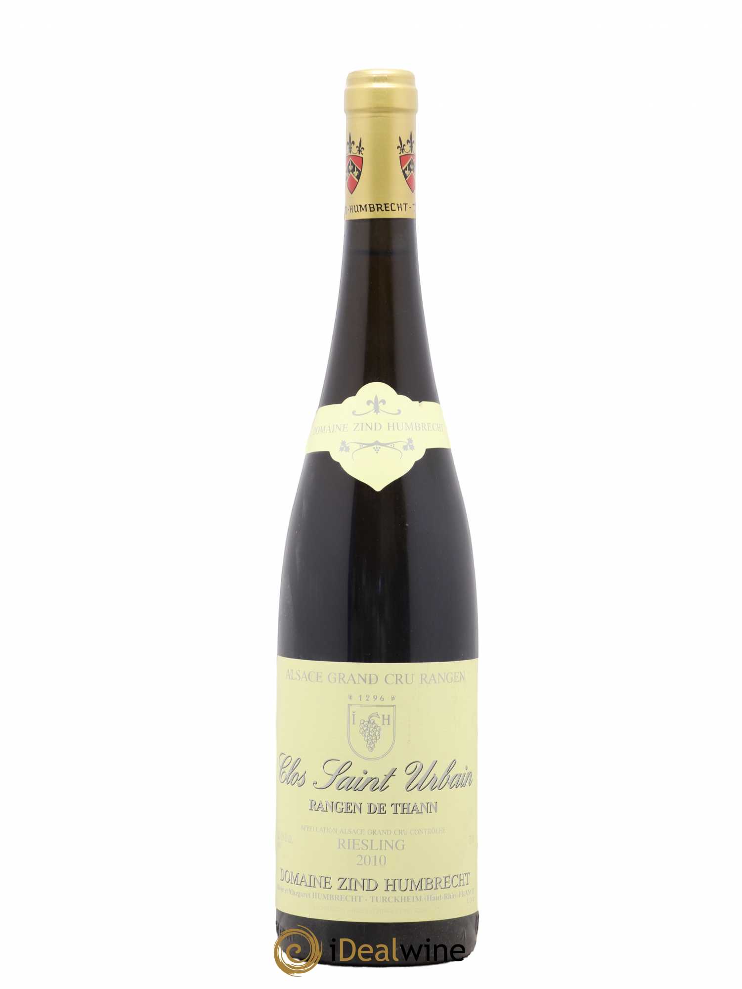 Alsace Riesling Grand Cru Rangen de Thann Clos Saint Urbain Zind-Humbrecht (Domaine) 2010 - Lot de 1 bouteille - 0