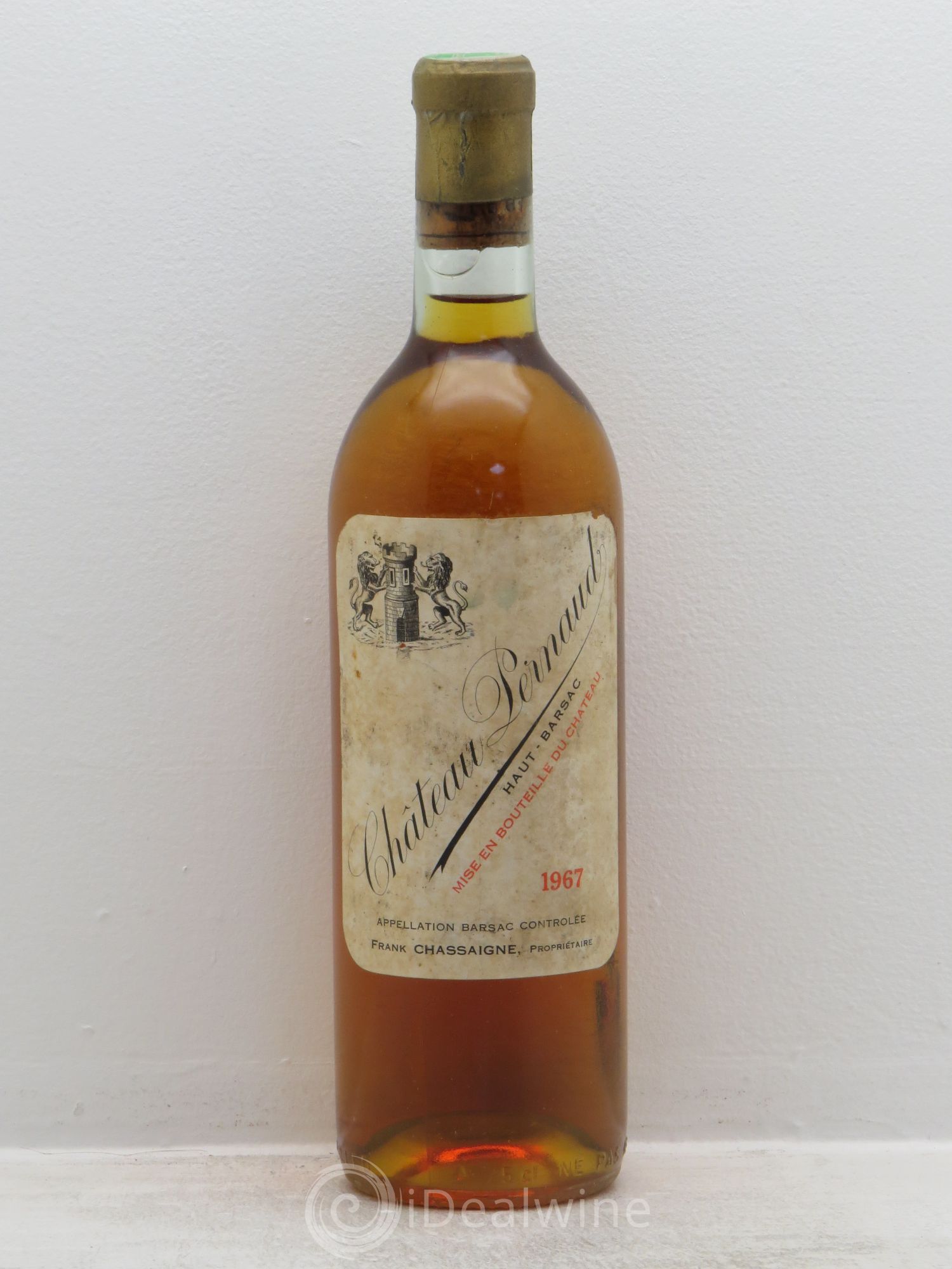 Bordeaux Château Pernaud Haut-Barsac (sans prix de réserve) 1967 - Posten von 1 Flasche - 0