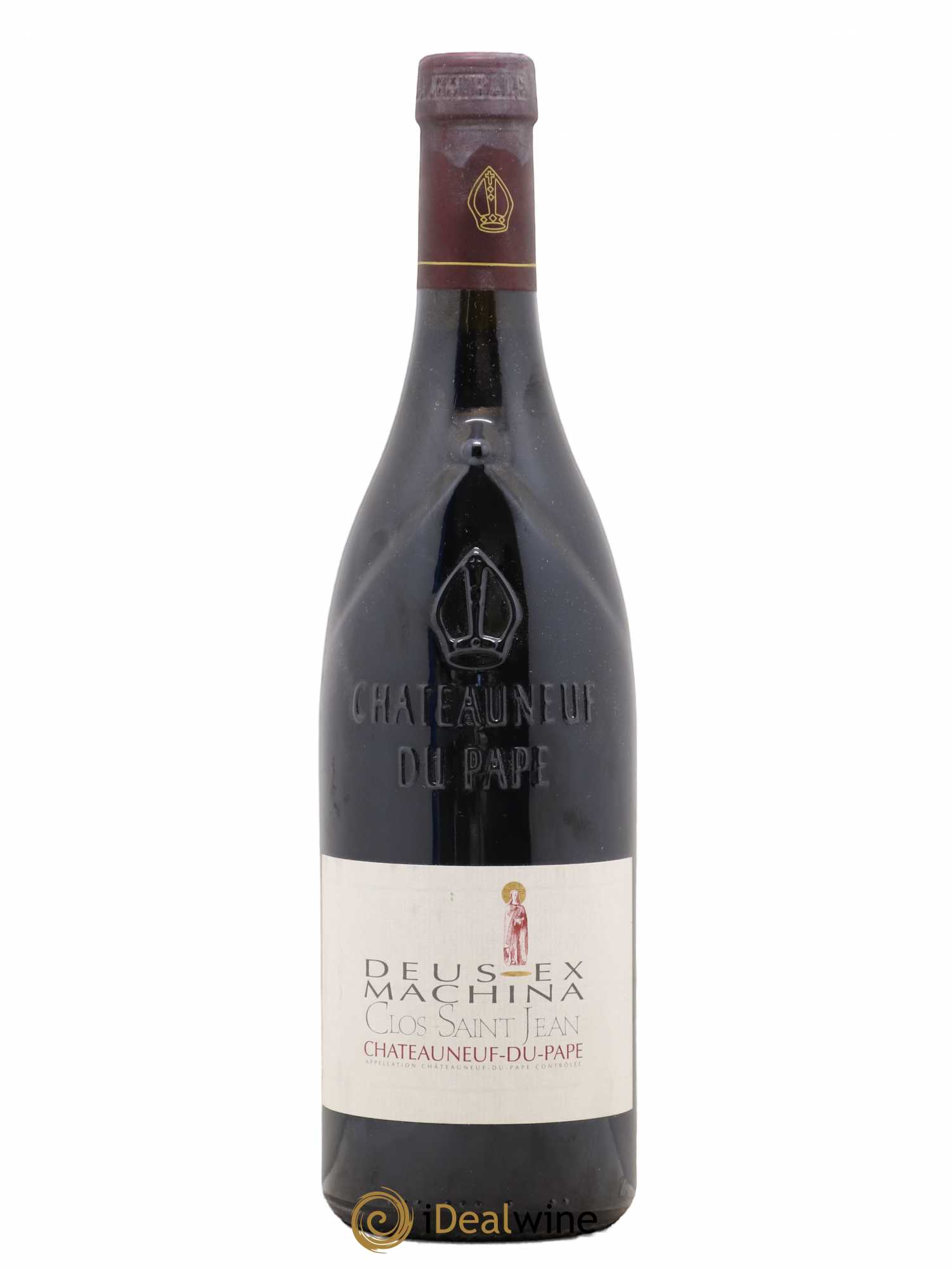 Châteauneuf-du-Pape Clos Saint-Jean Deus Ex Machina Pascal et Vincent Maurel 2012 - Lot de 1 bouteille - 0