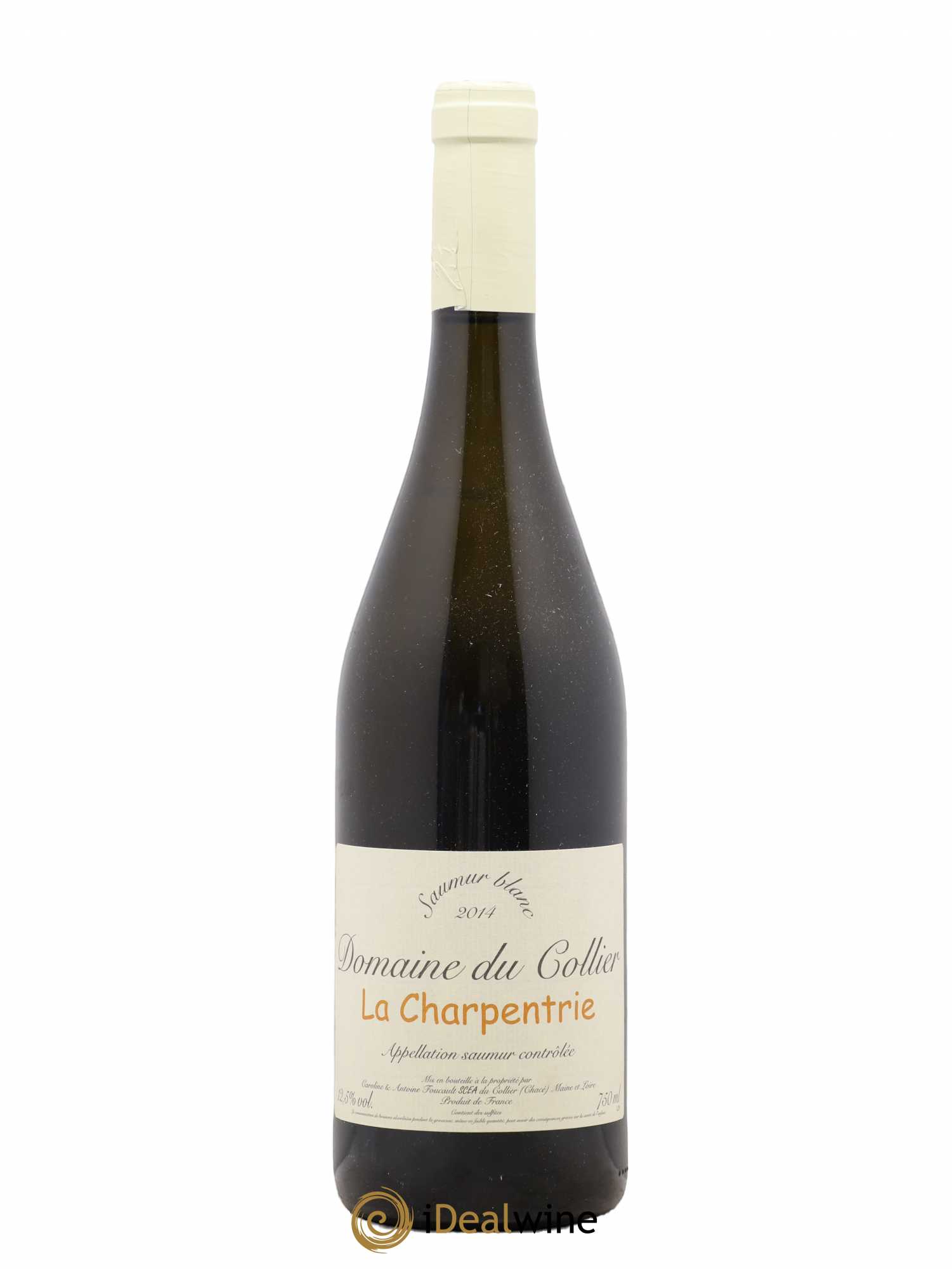 Saumur La Charpentrie Domaine du Collier 2014 - Lot de 1 bouteille - 0