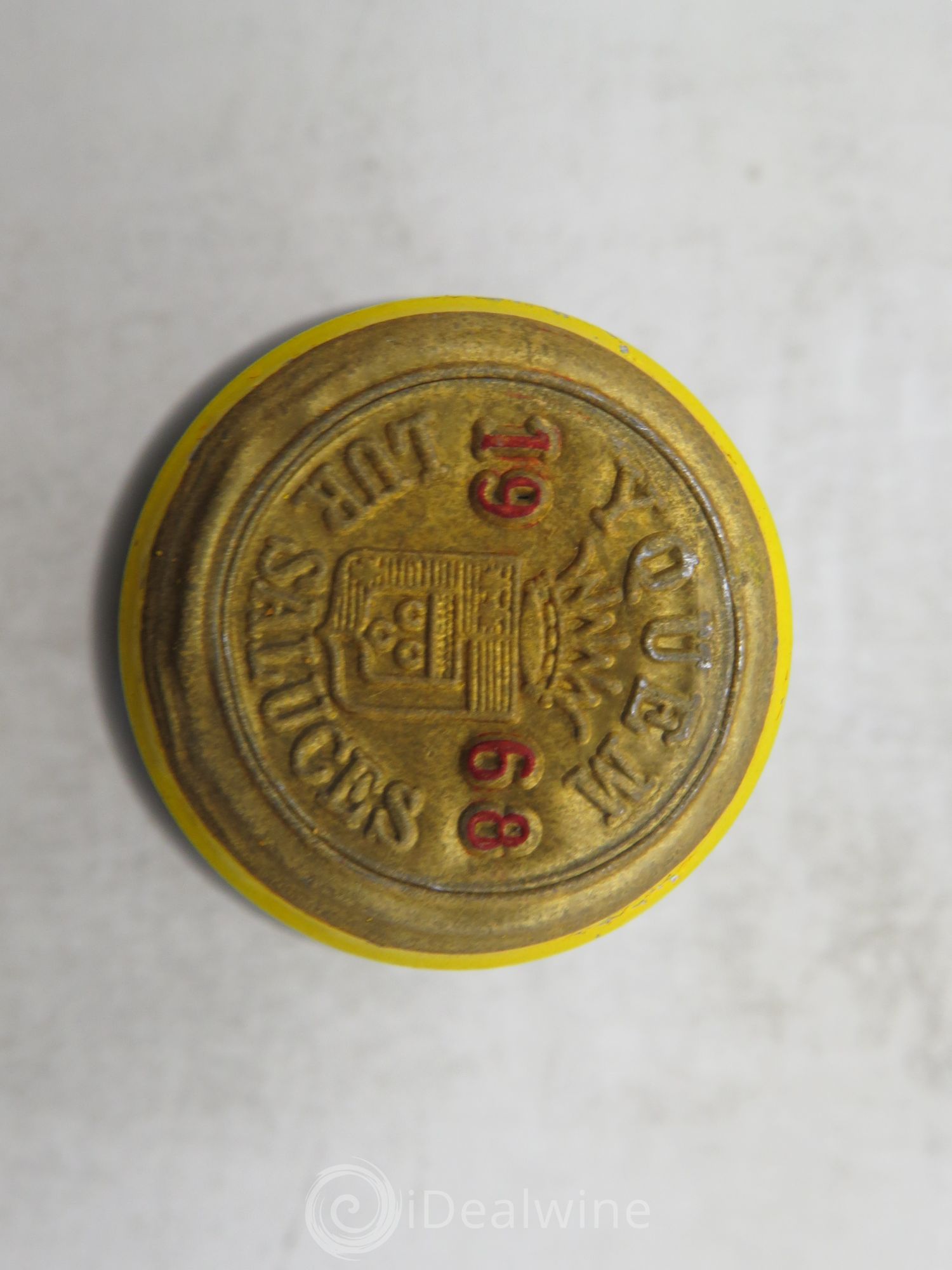Château d' Yquem 1er Cru Classé Supérieur 1968 - Lotto di 1 bottiglia - 2