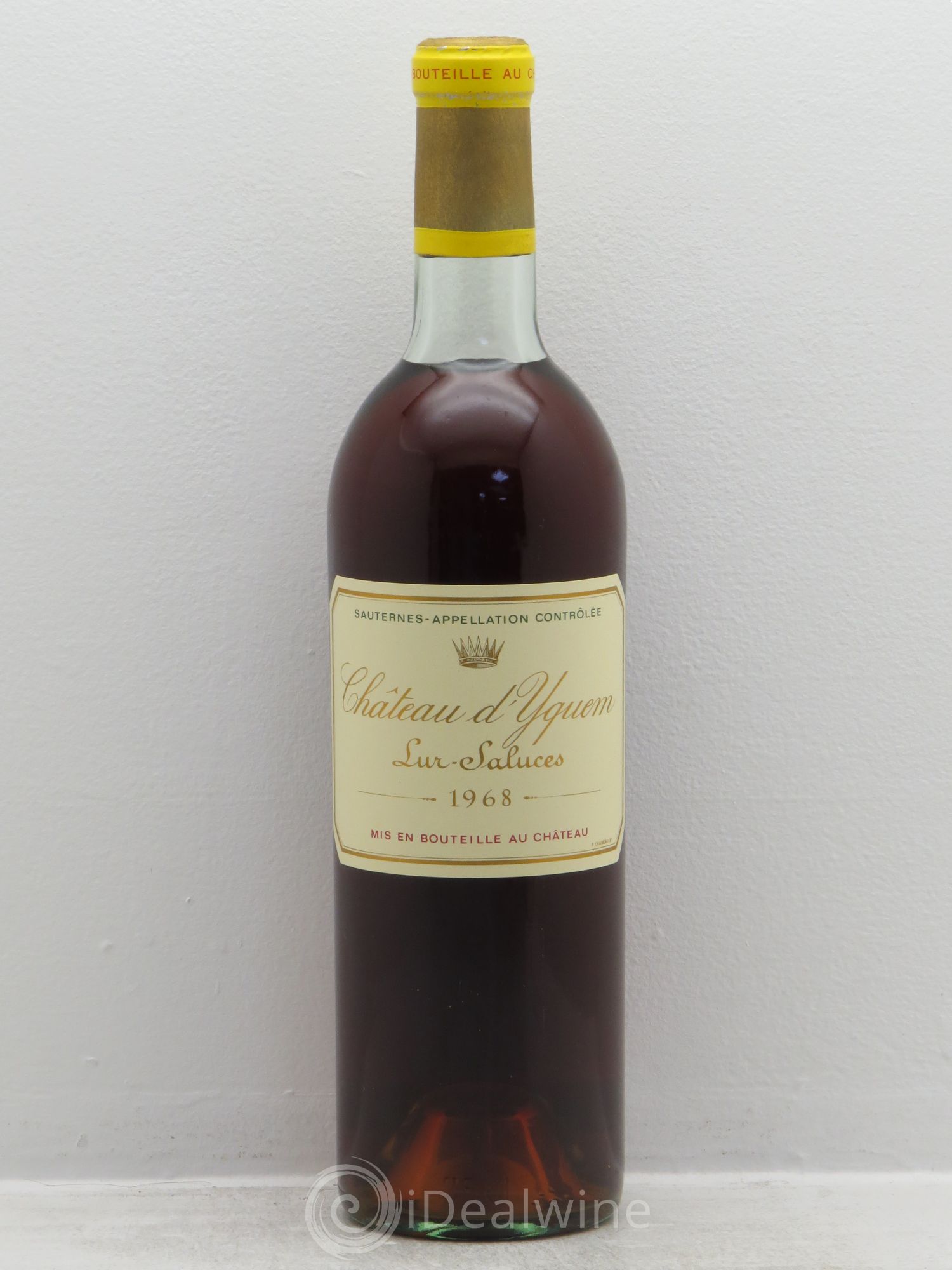 Château d' Yquem 1er Cru Classé Supérieur 1968 - Lotto di 1 bottiglia - 0