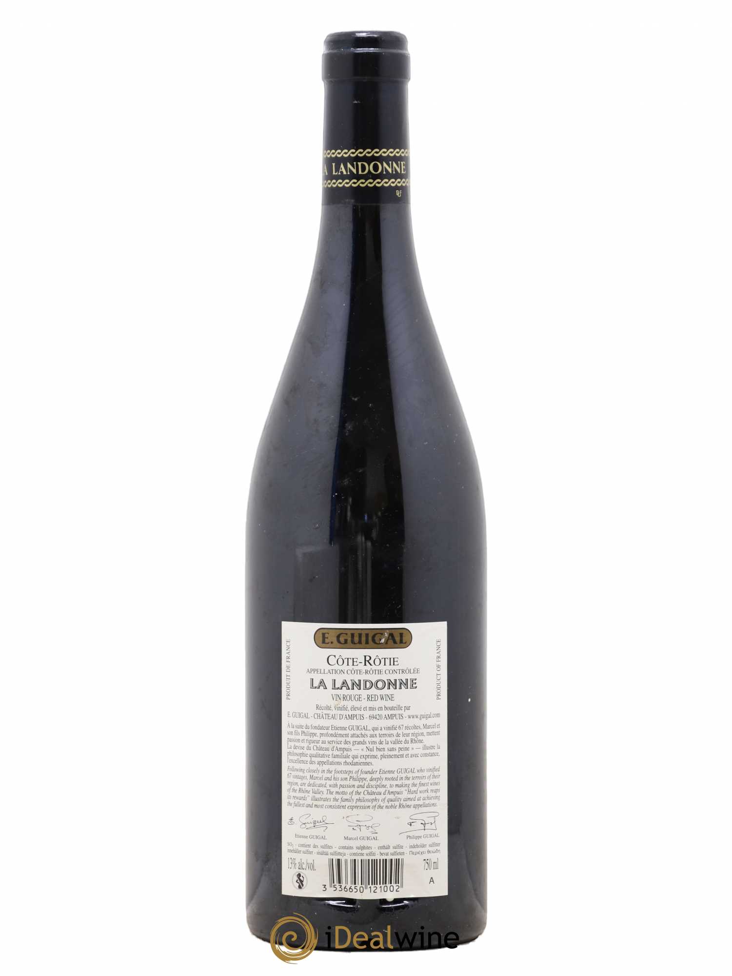 Côte-Rôtie La Landonne Guigal 2007 - Lot de 1 bouteille - 1