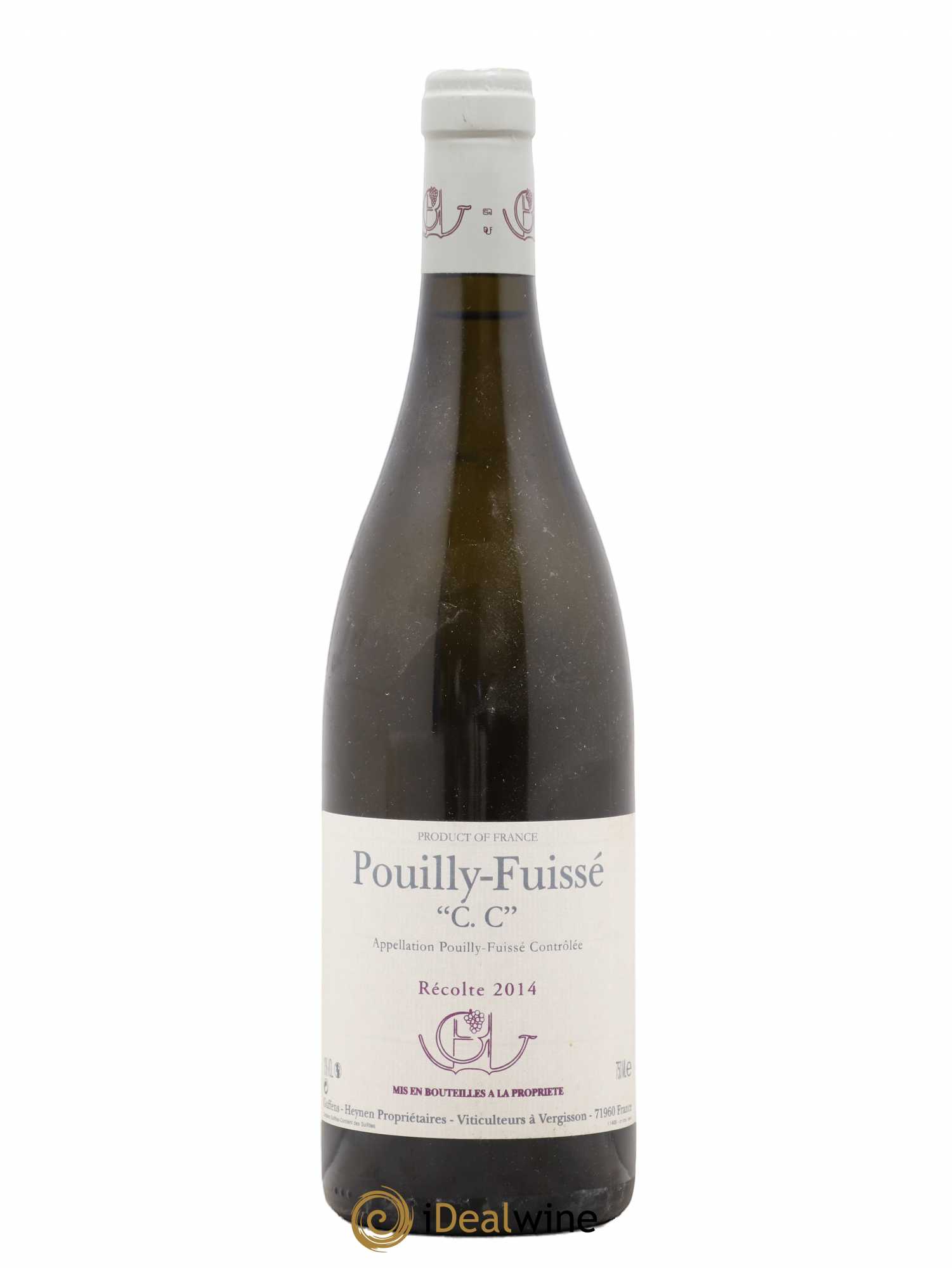 Pouilly-Fuissé C.C. Guffens-Heynen 2014 - Lot de 1 bouteille - 0