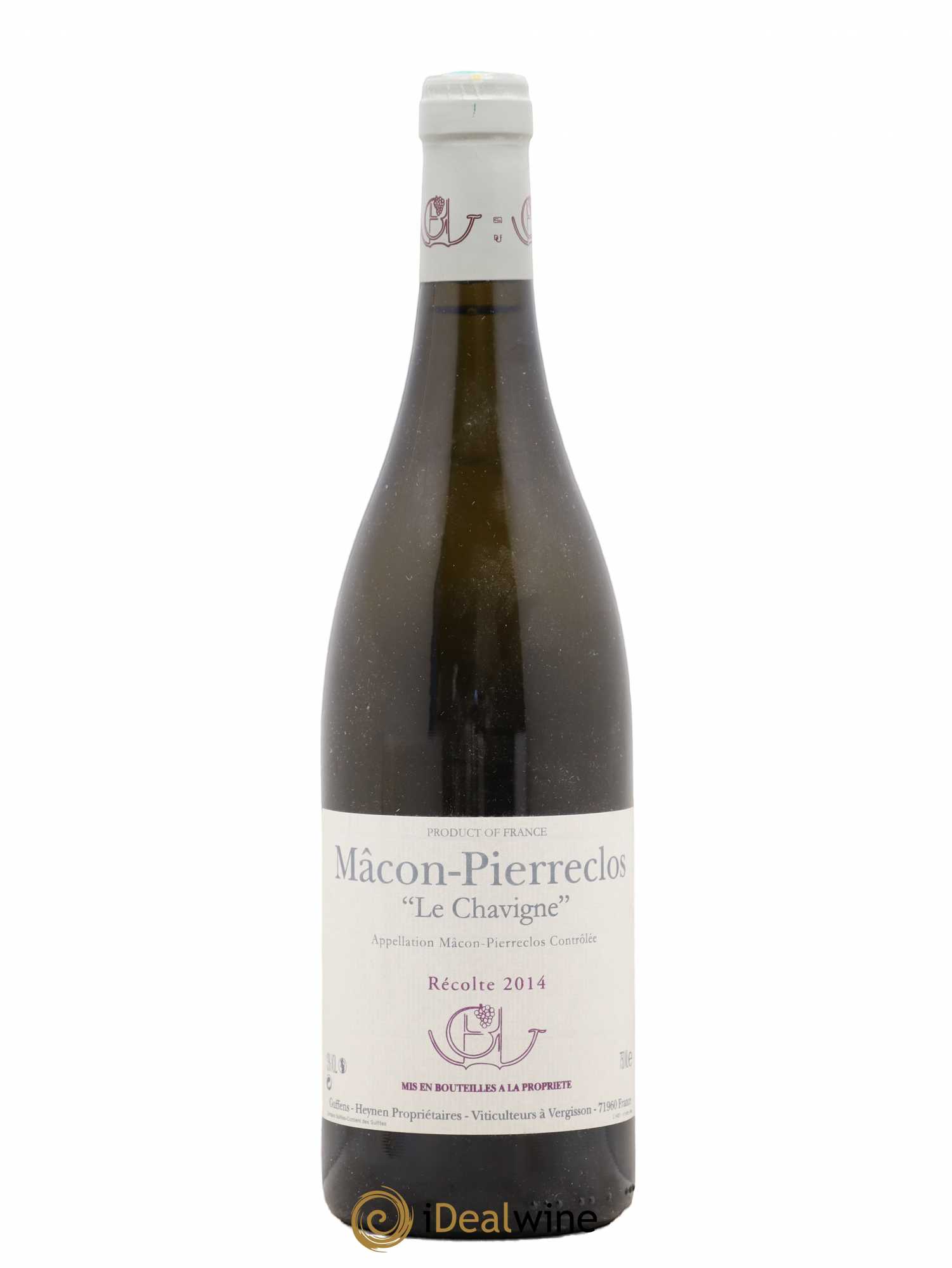 Mâcon-Pierreclos Le Chavigne Guffens-Heynen 2014 - Lot de 1 bouteille - 0