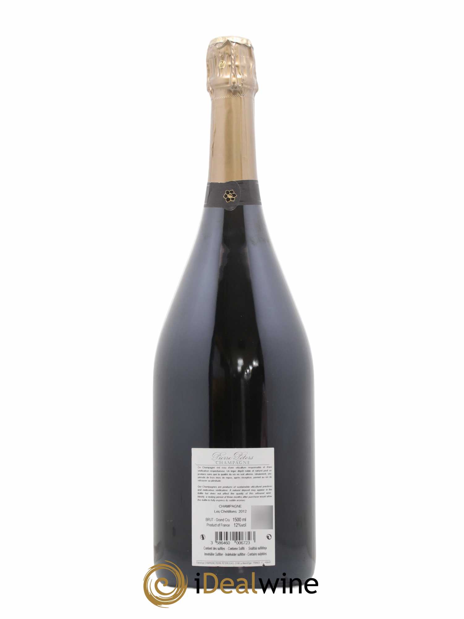 Cuvée Spéciale les Chétillons Blanc de Blancs Brut Pierre Péters 2012 - Lot of 1 magnum - 1