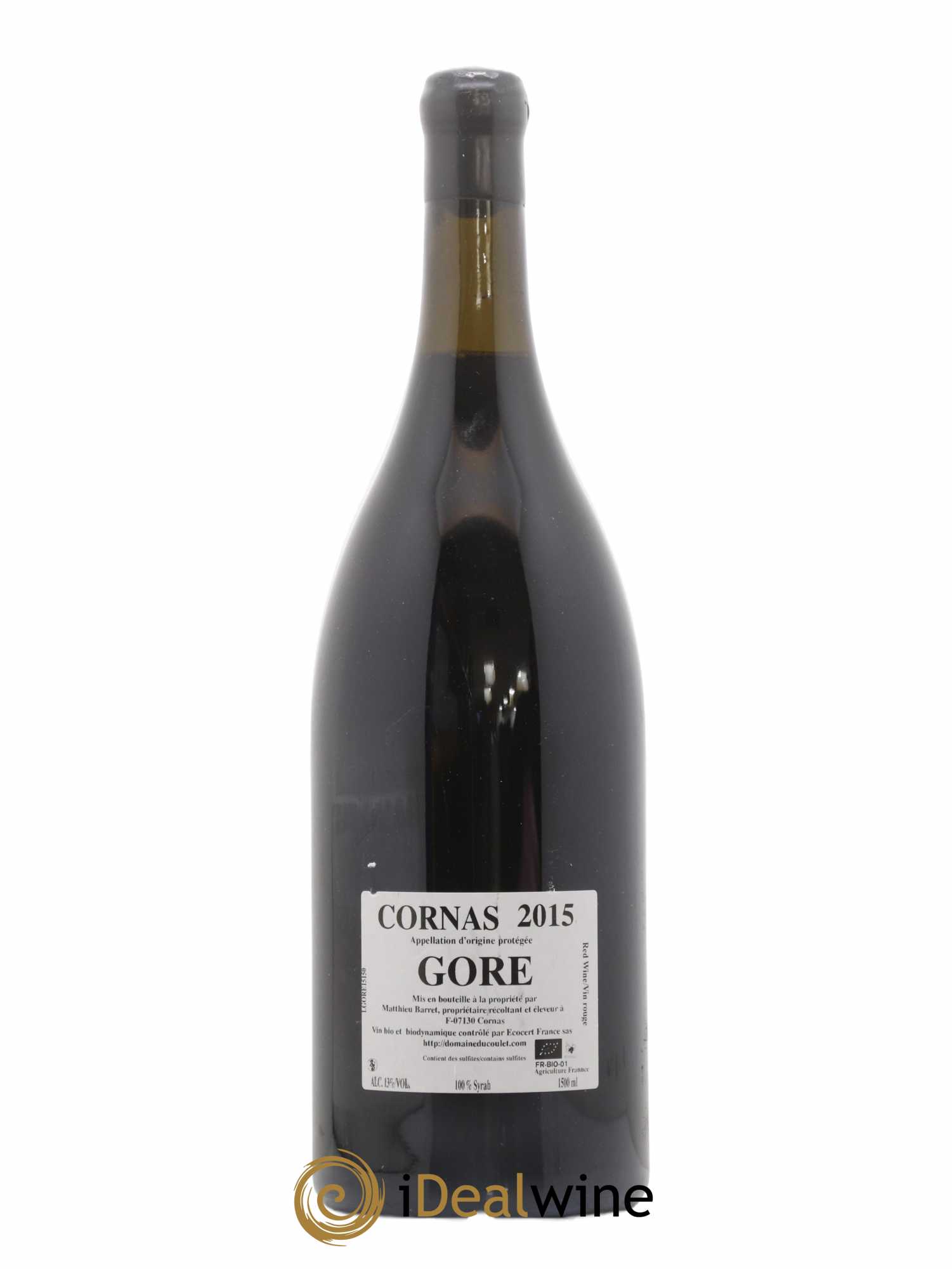 Cornas Gore Coulet (Domaine du) - Matthieu Barret 2015 - Lot de 1 magnum - 1