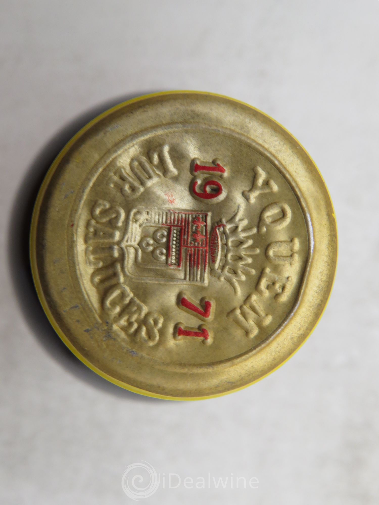 Château d' Yquem 1er Cru Classé Supérieur 1971 - Lotto di 1 bottiglia - 2