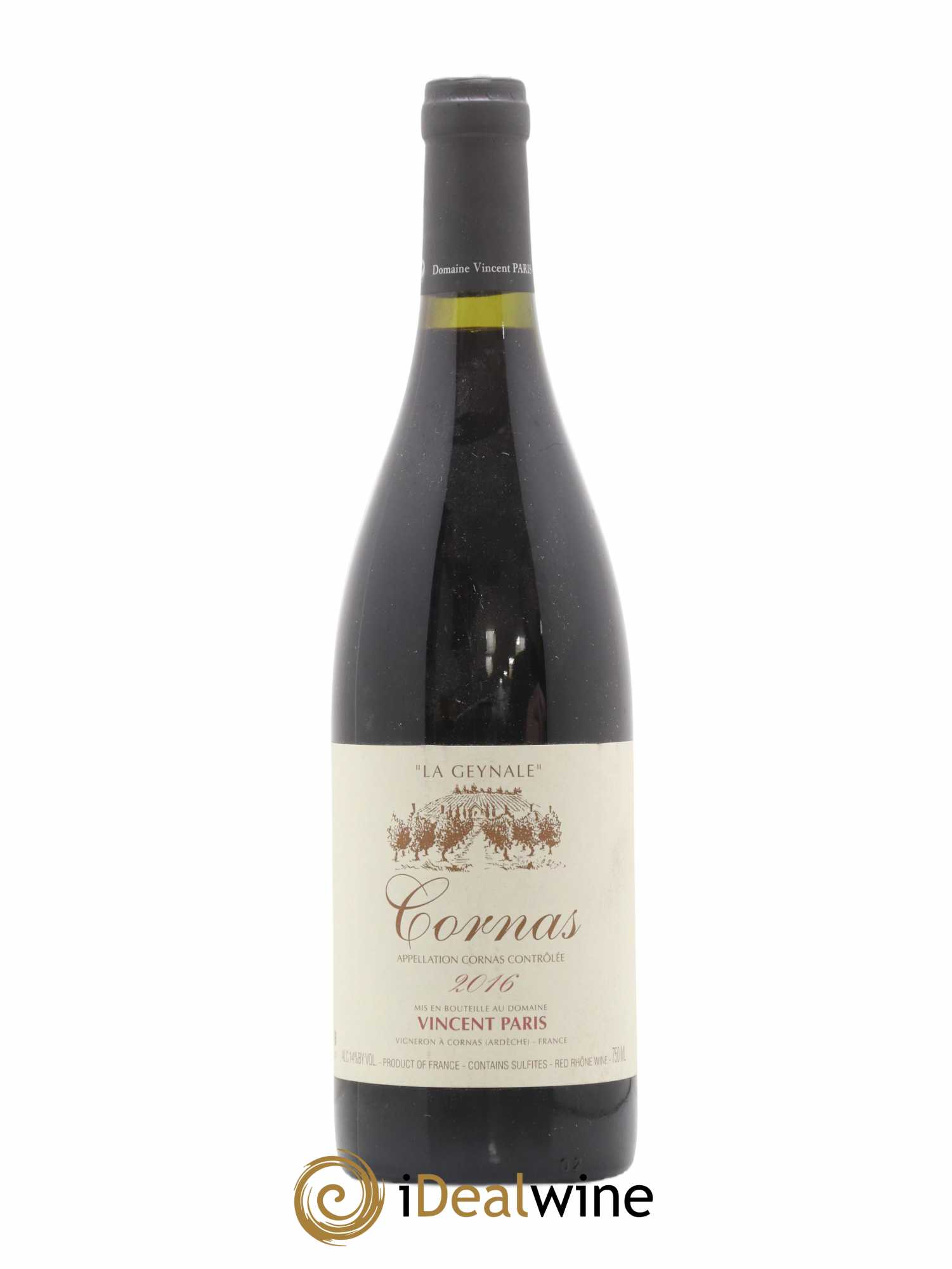 Cornas La Geynale Vincent Paris 2016 - Lot de 1 bouteille - 0