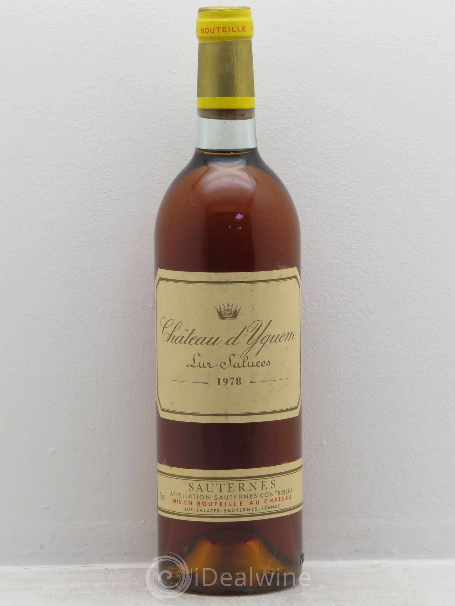 Château d' Yquem 1er Cru Classé Supérieur 1978 - Lotto di 1 bottiglia - 0