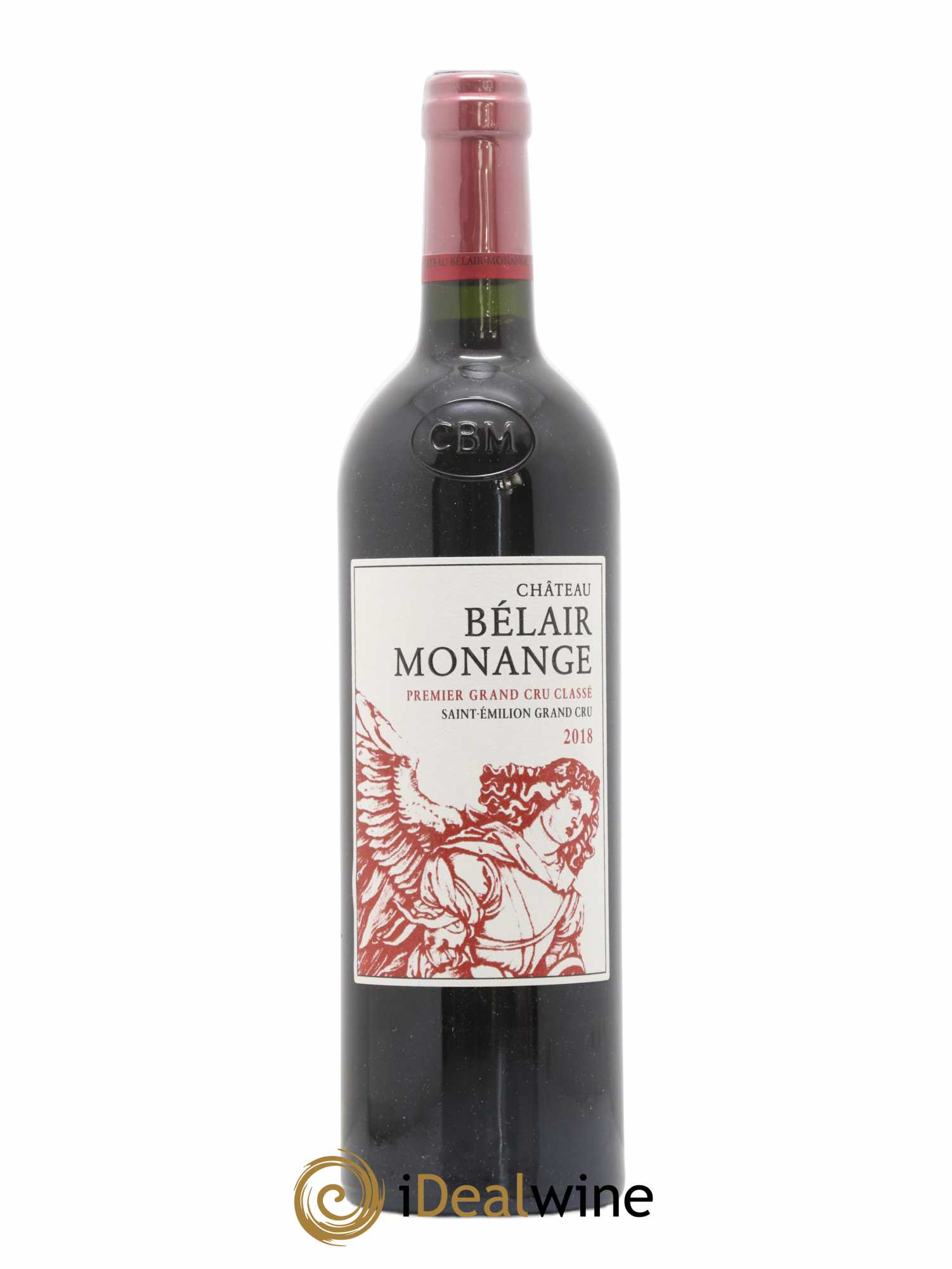 Château Belair (Belair-Monange) 1er Grand Cru Classé B 2018 - Lot de 1 bouteille - 0