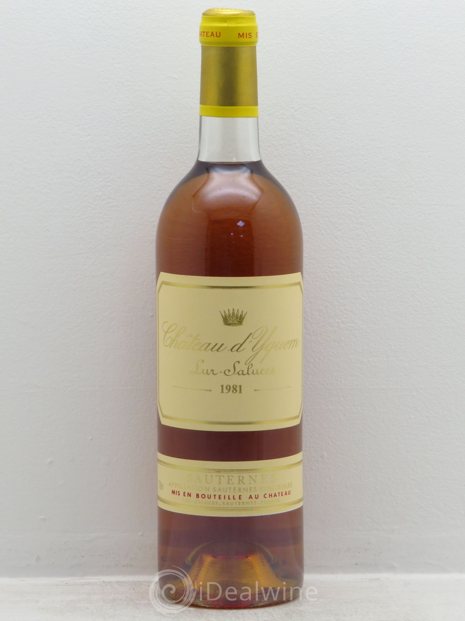 Château d' Yquem 1er Cru Classé Supérieur 1981 - Lotto di 1 bottiglia - 0
