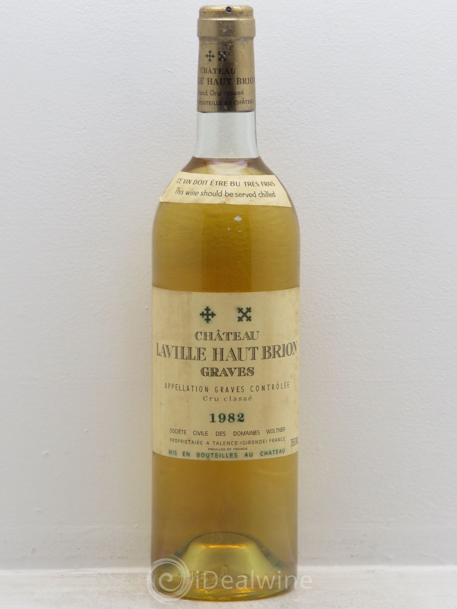Château Laville Haut-Brion Cru Classé de Graves 1982 - Lot de 1 bouteille - 0