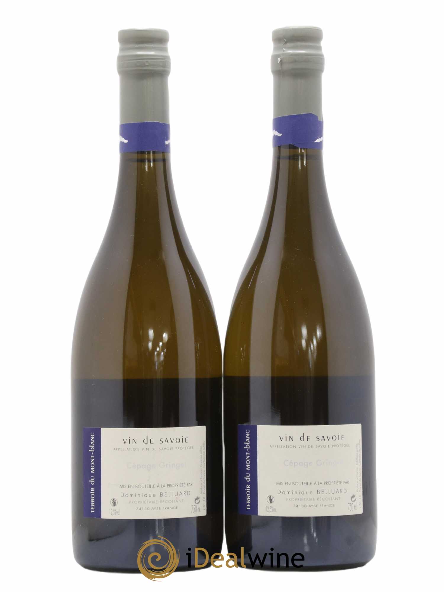 Vin de Savoie Les Alpes Domaine Belluard 2019 - Lot de 2 bouteilles - 1