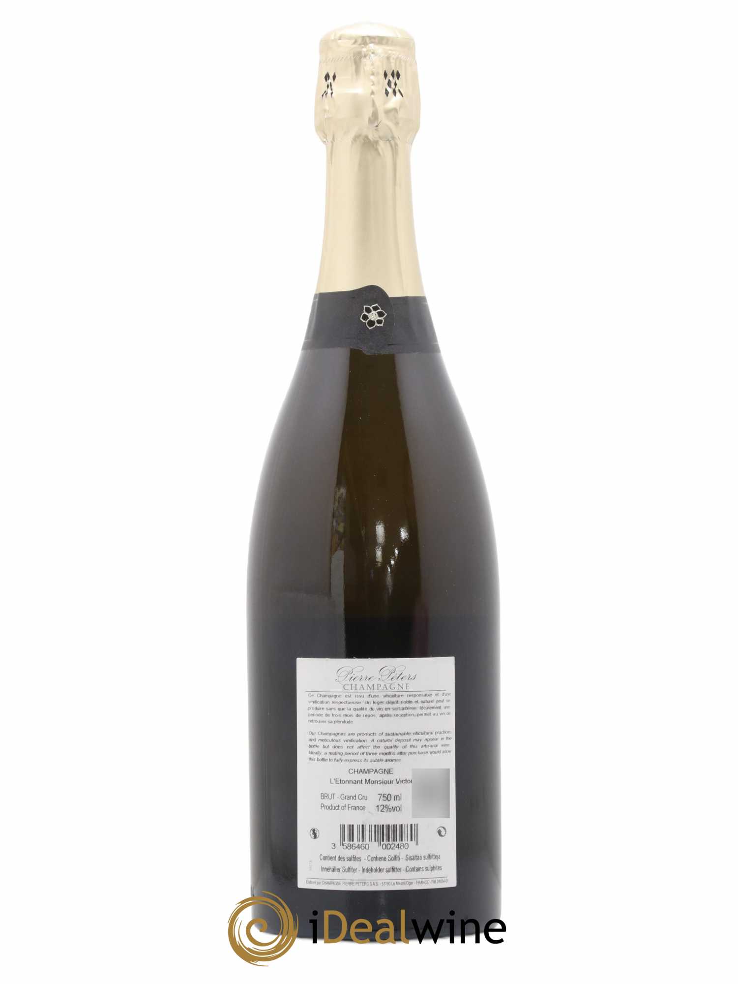 Champagne L'étonnant Monsieur Victor MK13 Pierre Peters - Lot of 1 bottle - 2